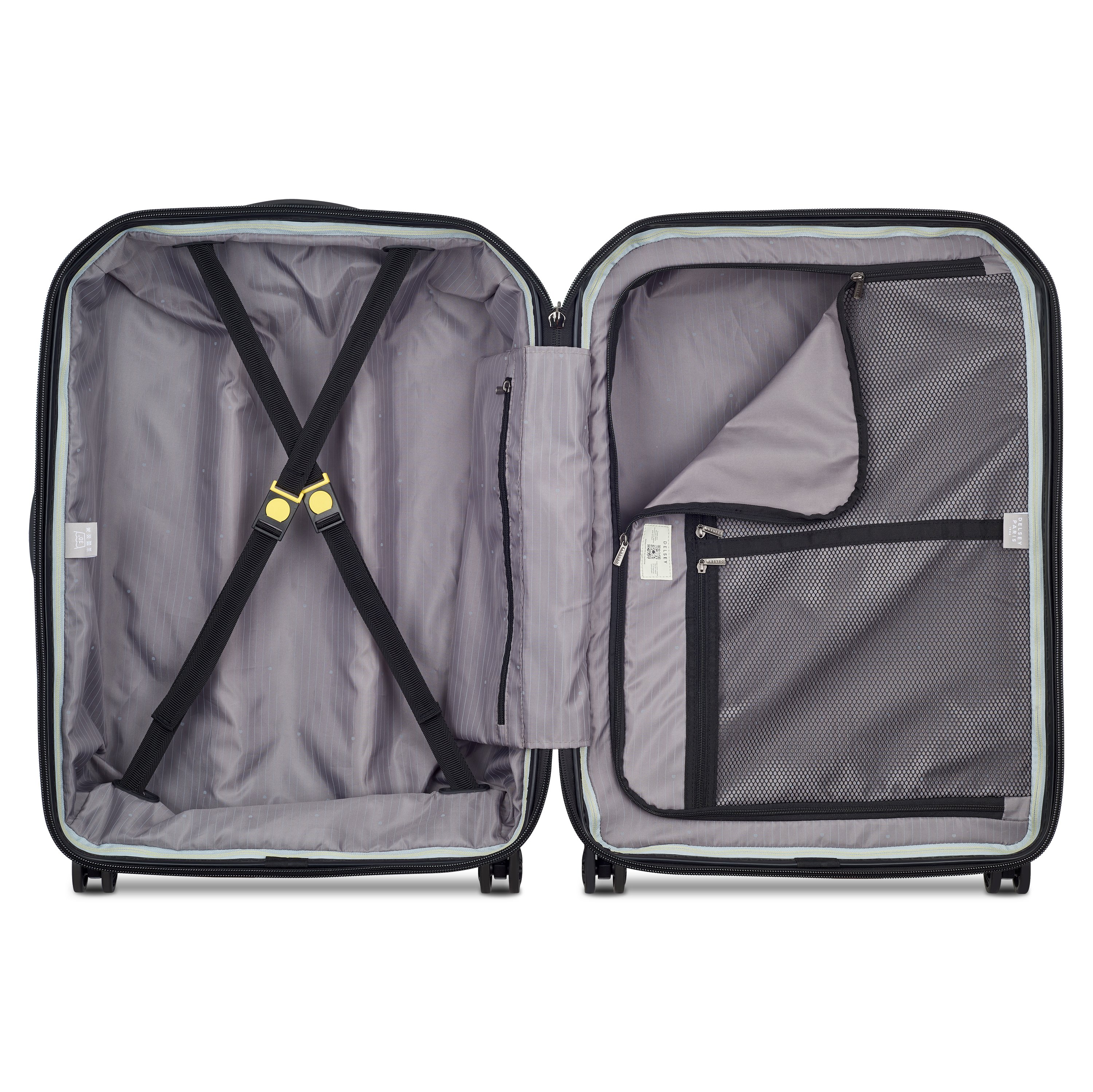 Valise soute rigide DELSEY PARIS Jaune