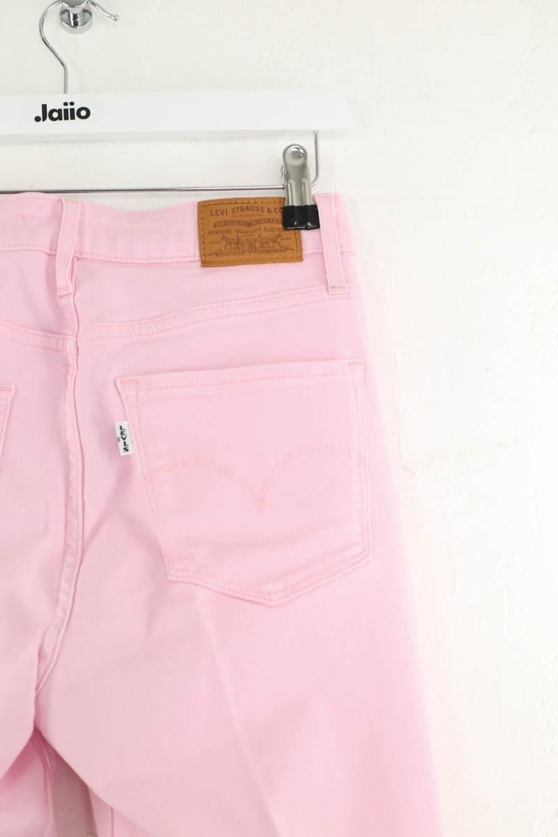 Jean slim 721 en coton LEVI'S - Seconde main Rose