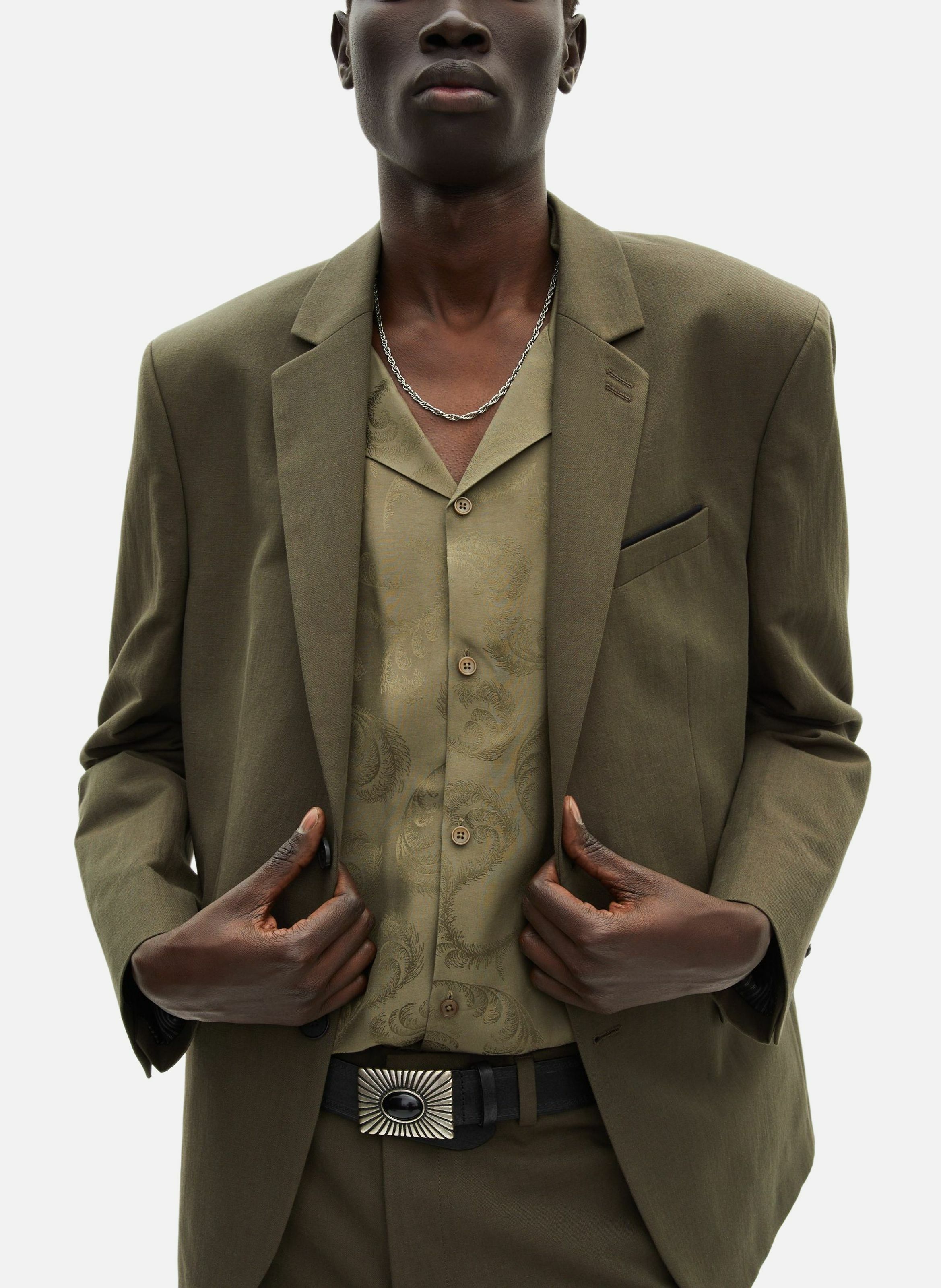 Veste Vetement De Marque Grande Taille Homme Manteau Long En Laine