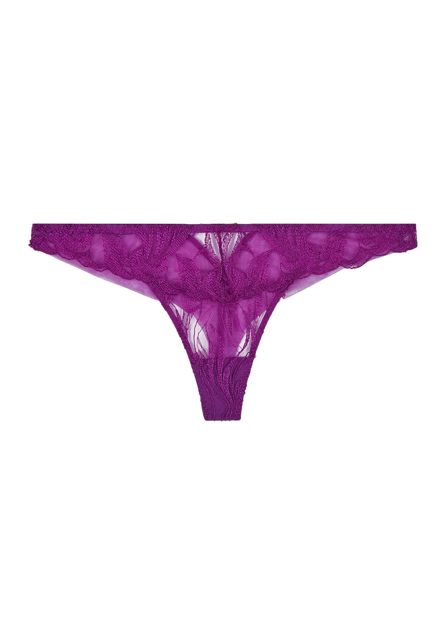 Cotton tanga AUBADE Purple