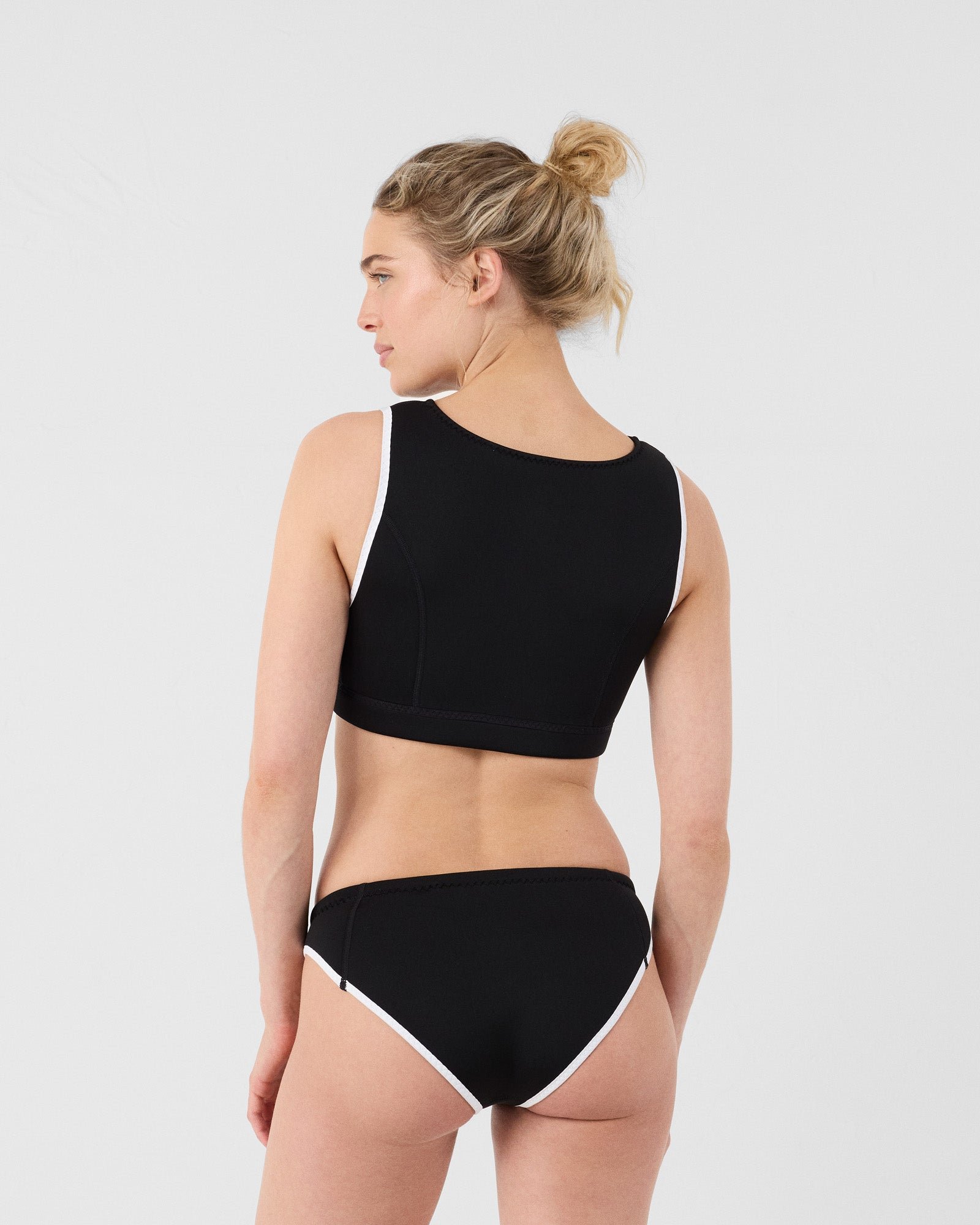 Neoprene swimsuit bottom - Jisoo bottom JOTT Black
