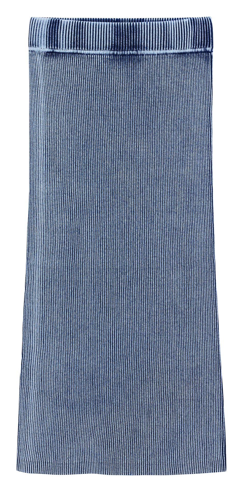 Jupe midi ajustée effet délavé DESIGUAL Noir