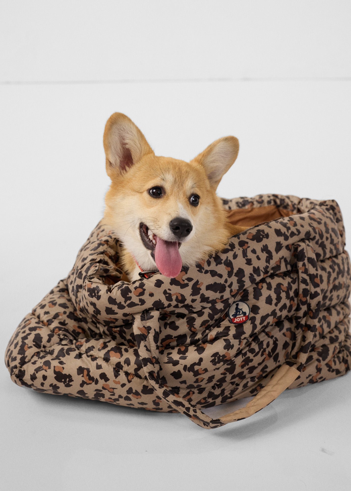 Maxi totebag Leina print JOTT Brown