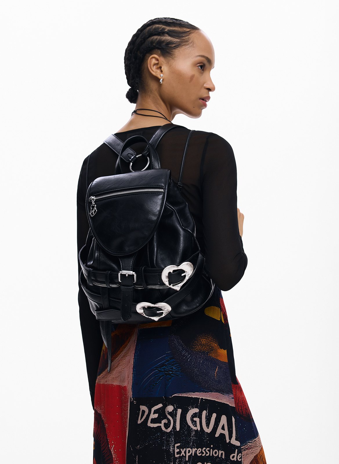 Sac à dos DESIGUAL Noir