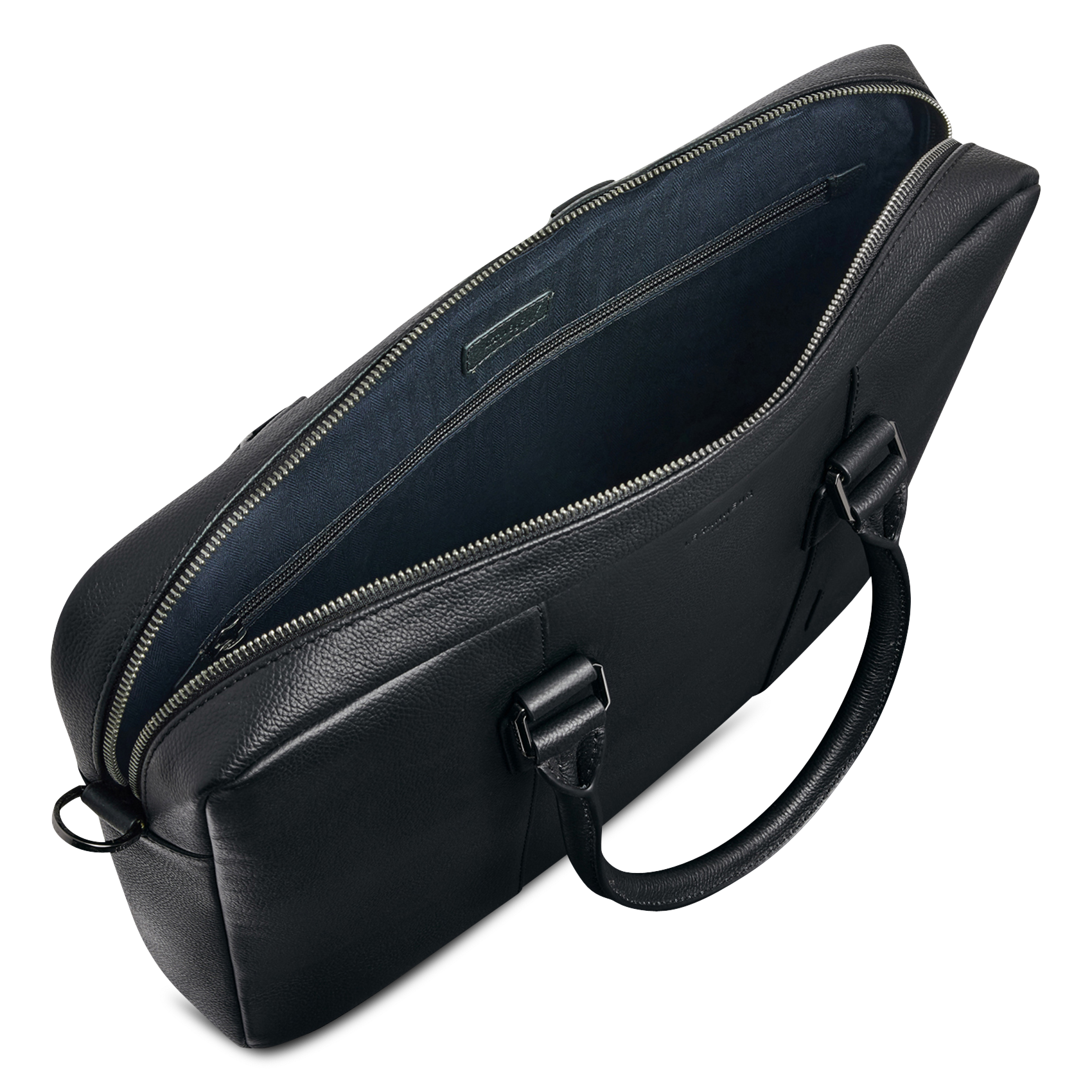 Porte-documents en cuir LE TANNEUR Noir