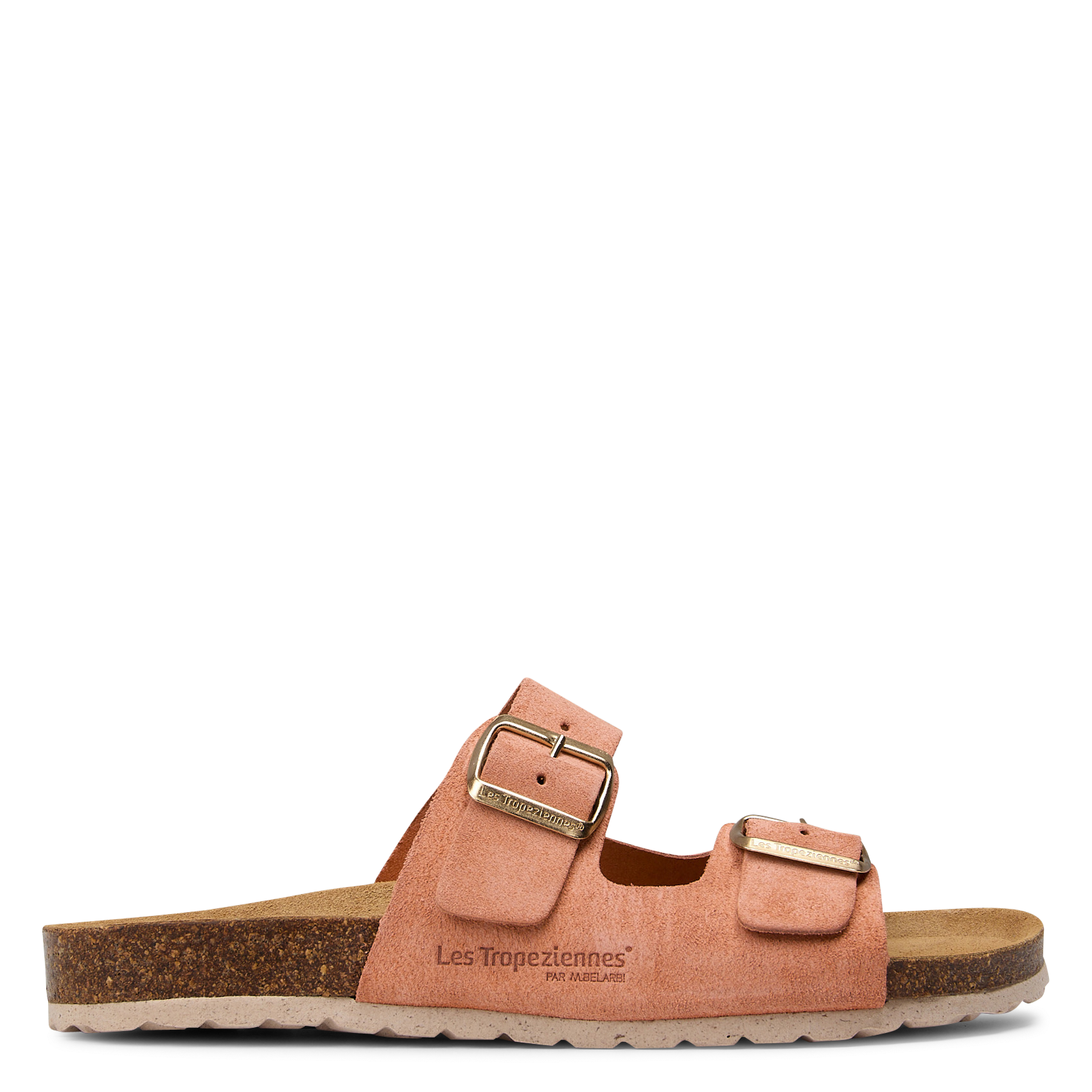 Flat strappy leather sandals LES TROPEZIENNES PAR M.BELARBI