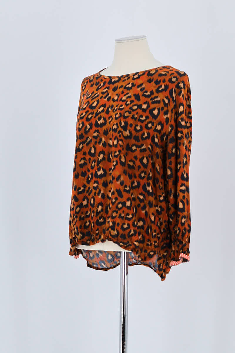 T-shirt BELLEROSE - Seconde Main Orange