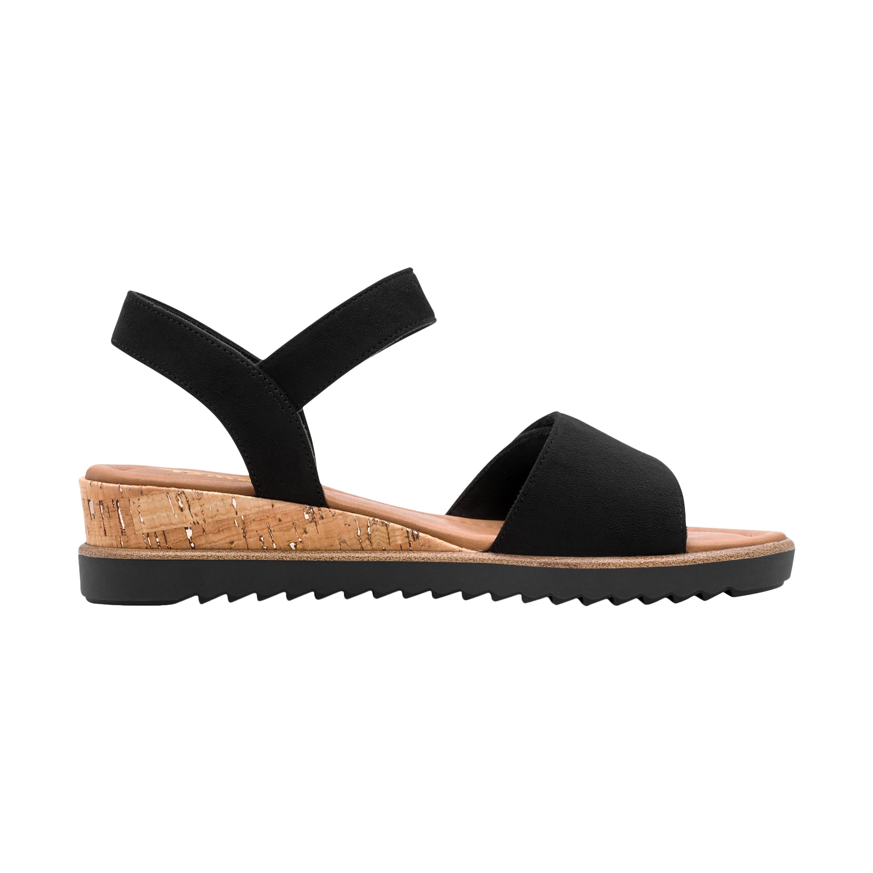 Sandales compensées à scratch TAMARIS