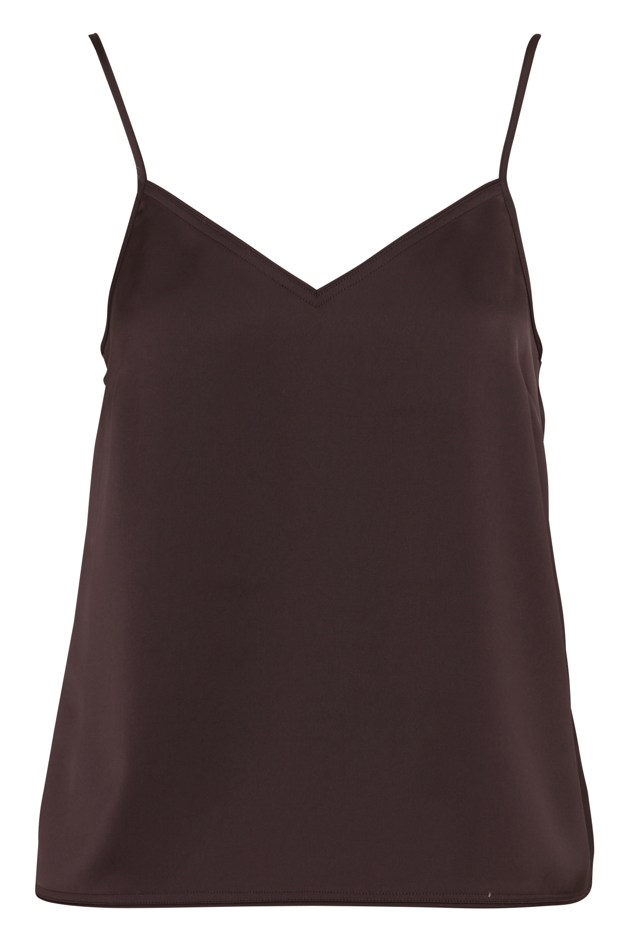 Top met V-hals ZAPA Bruin