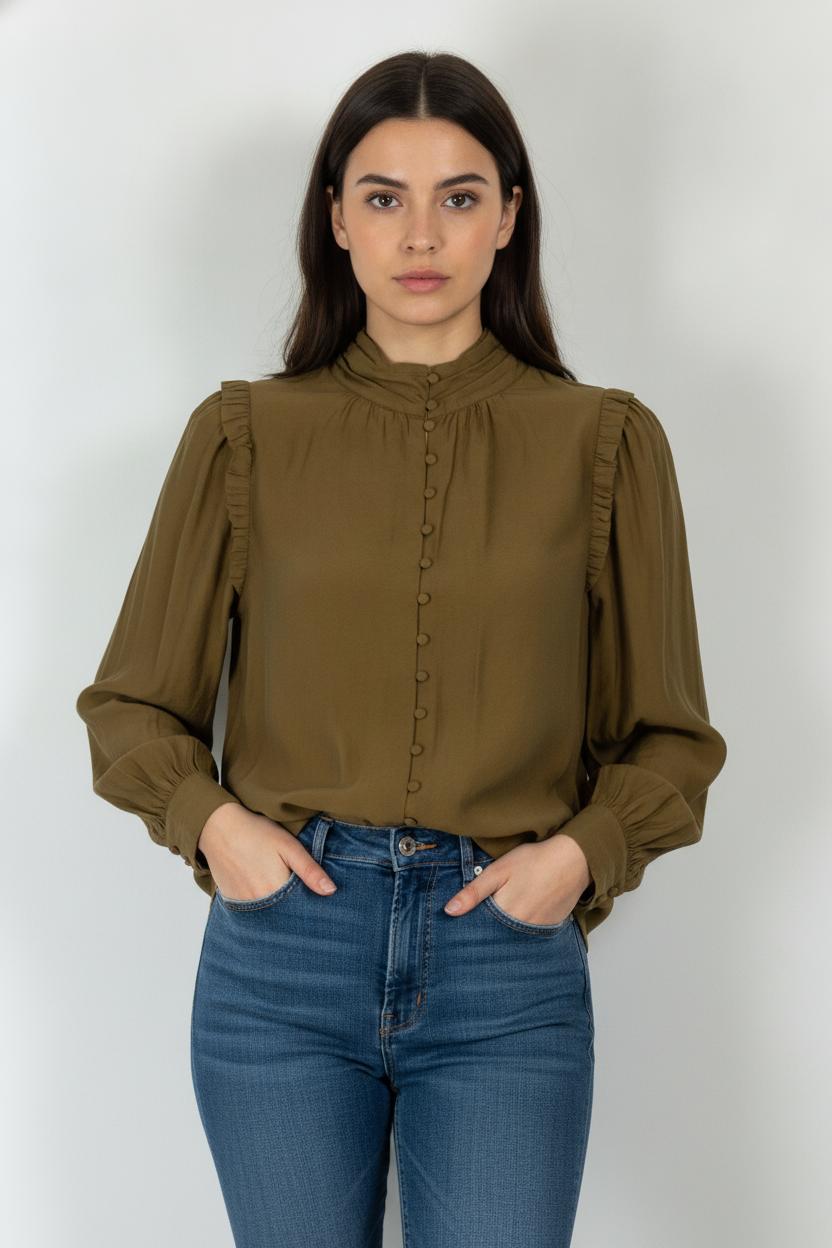 Shirt MAISON STELLA & SUZIE - Seconde main Green