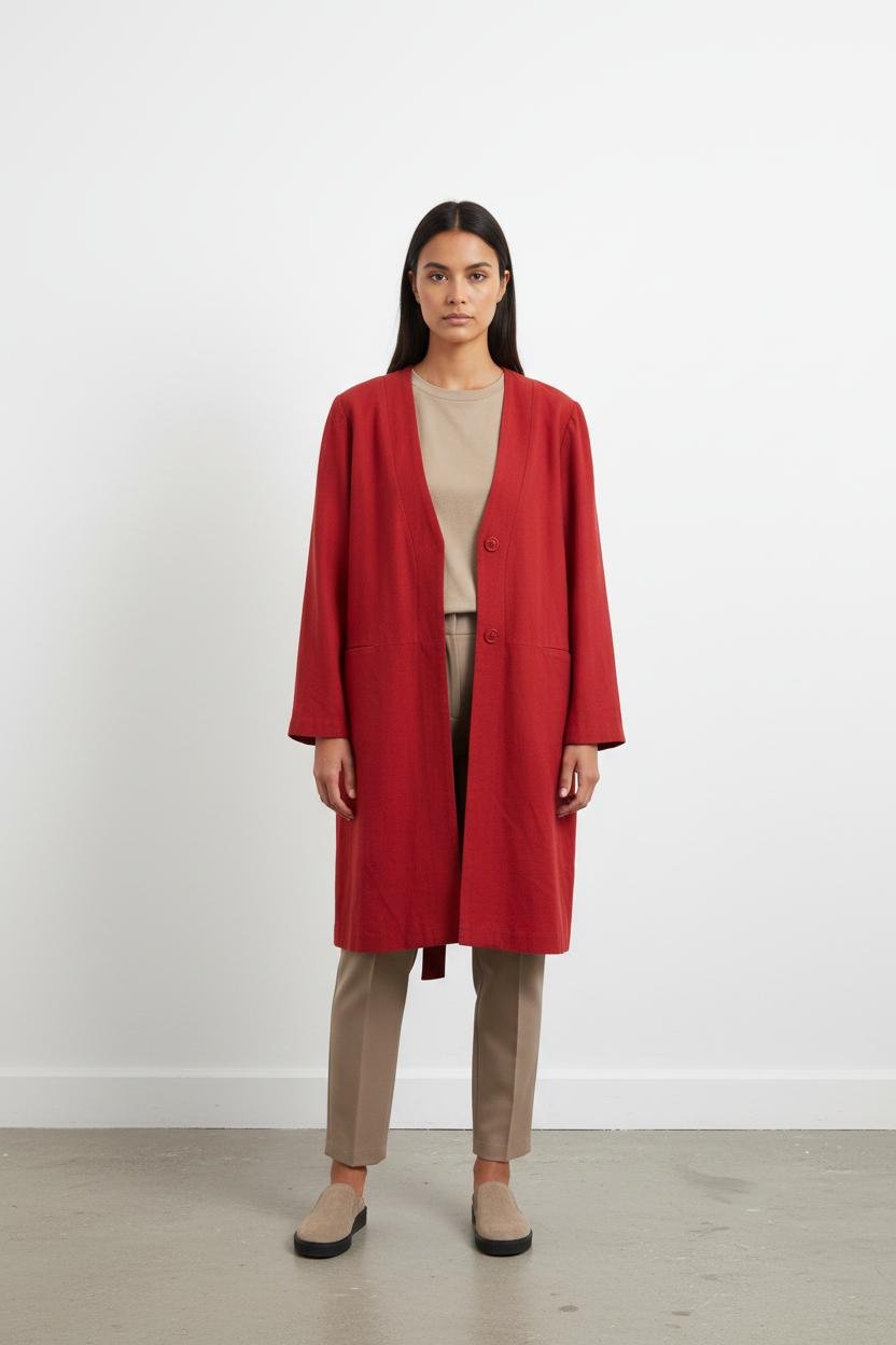 Short coat STELLA FOREST - SECONDE MAIN Red