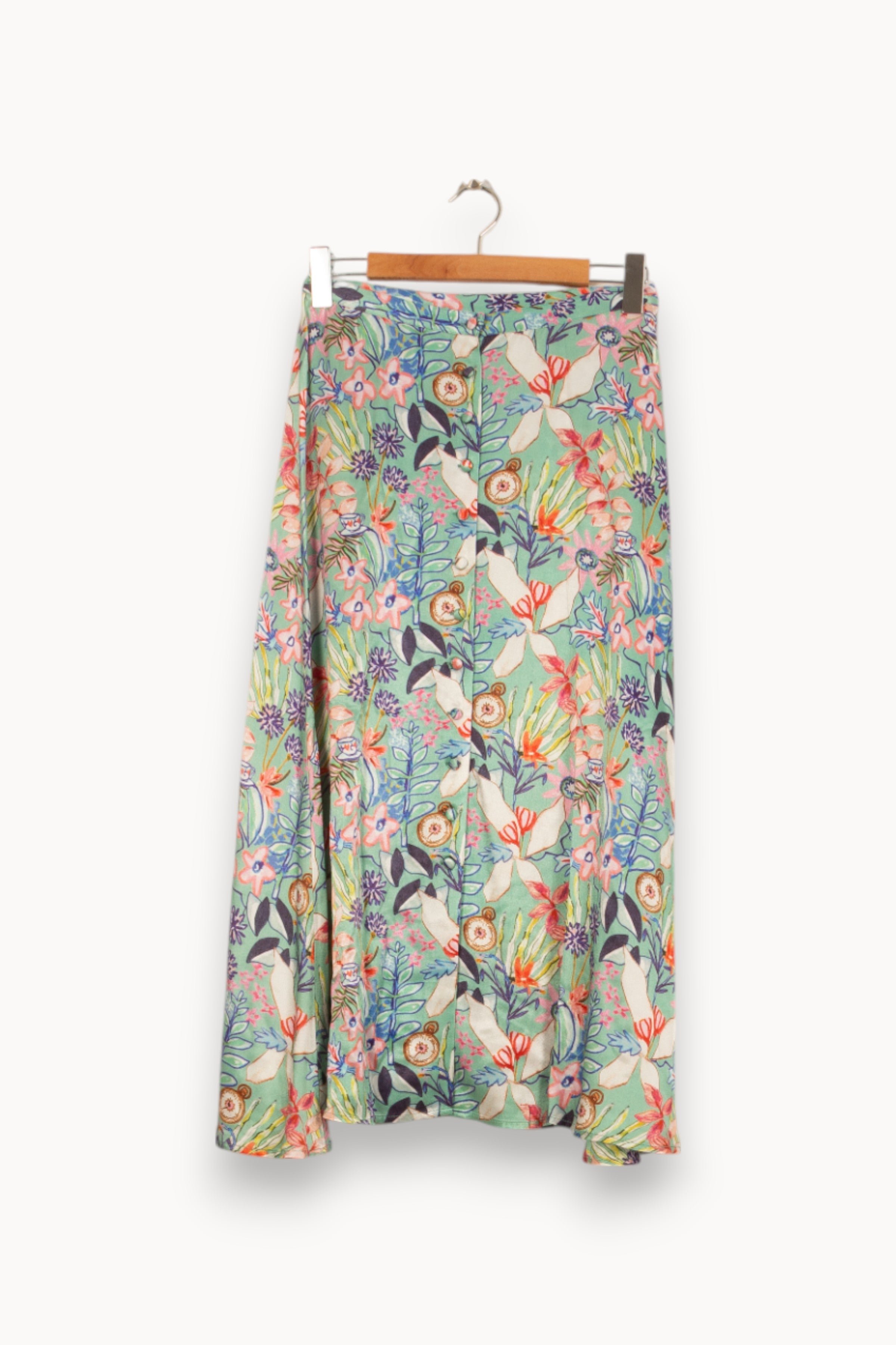 Short & midi skirt MARIE SIXTINE - SECONDE MAIN Green