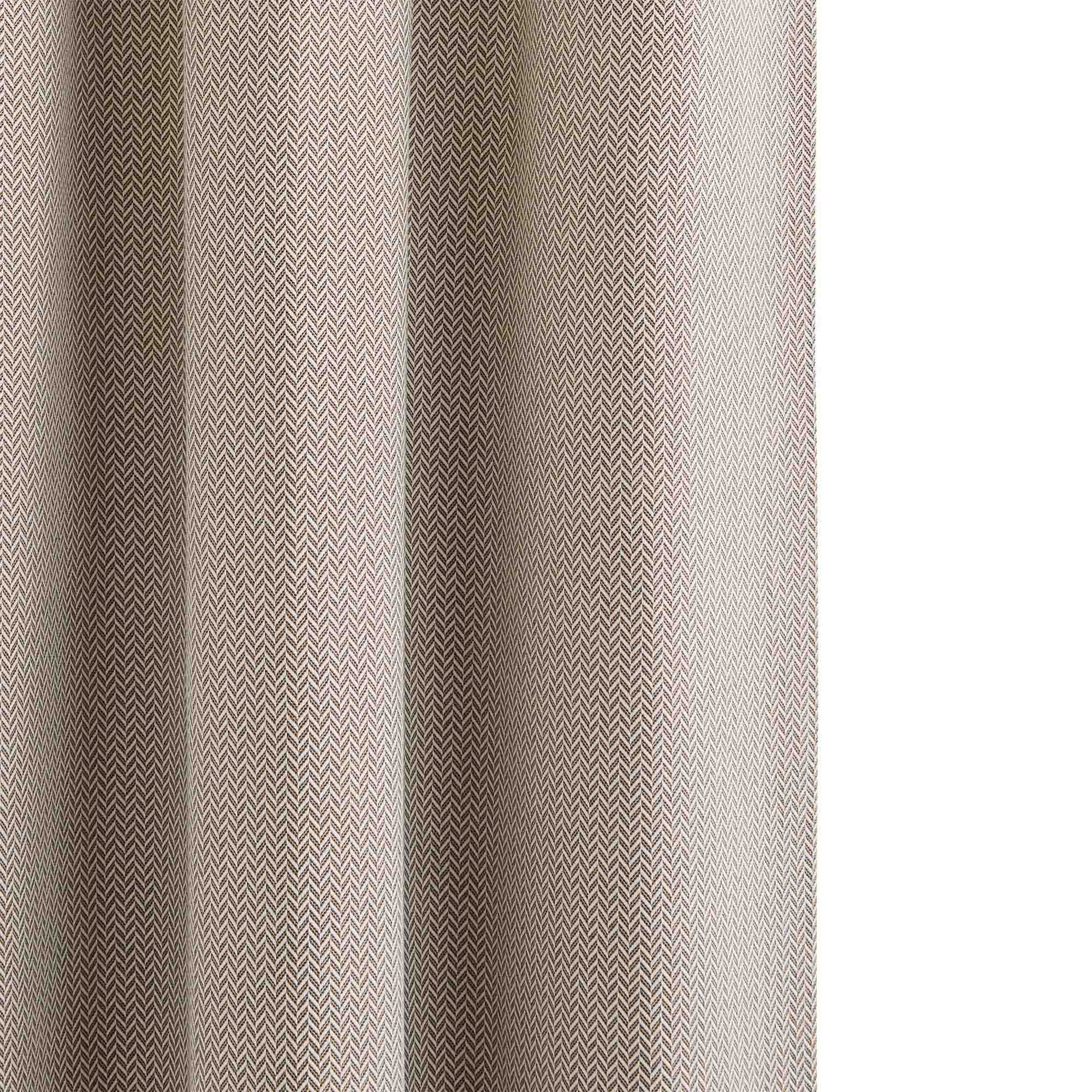 Curtain with golden eyelets MADURA Beige