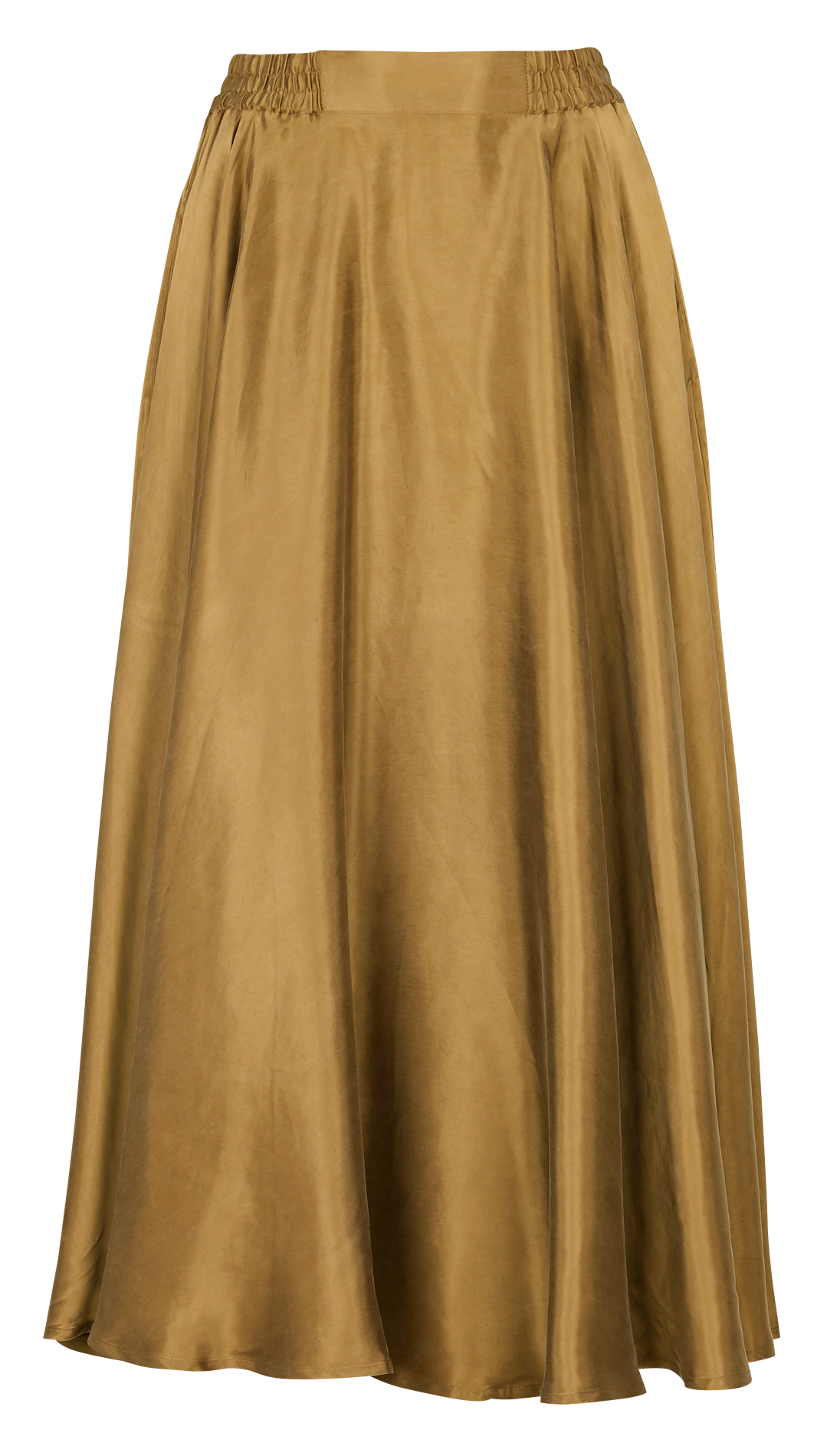 アパルトモンMES DEMOISELLES LONG SKIRT Long a-Line skirt Bronze Mes demoiselles - Women | Place des