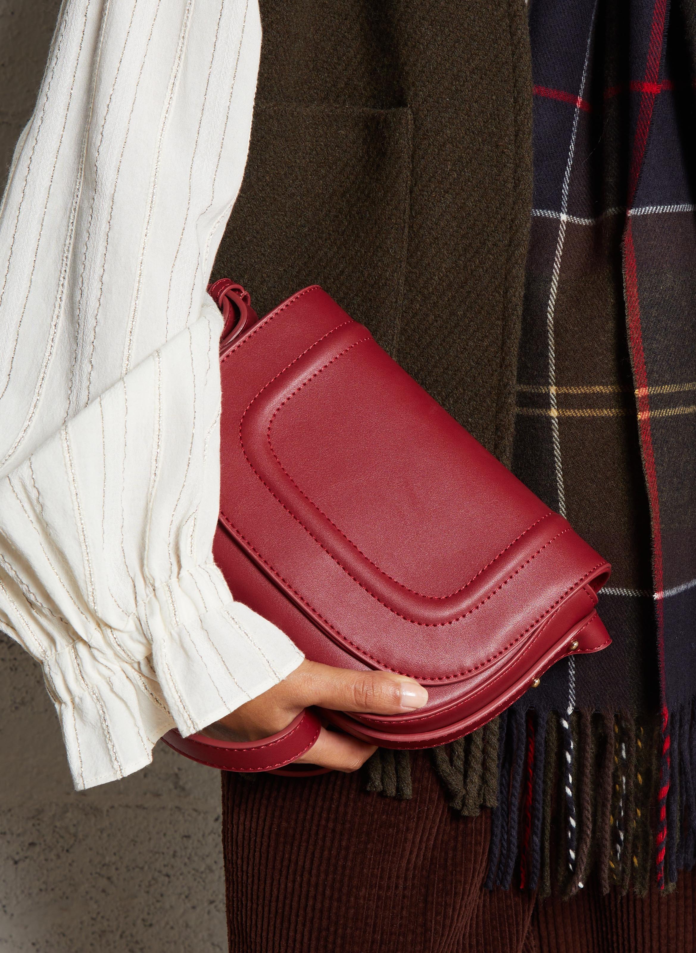 Sac bandoulière  AU PRINTEMPS PARIS Rouge