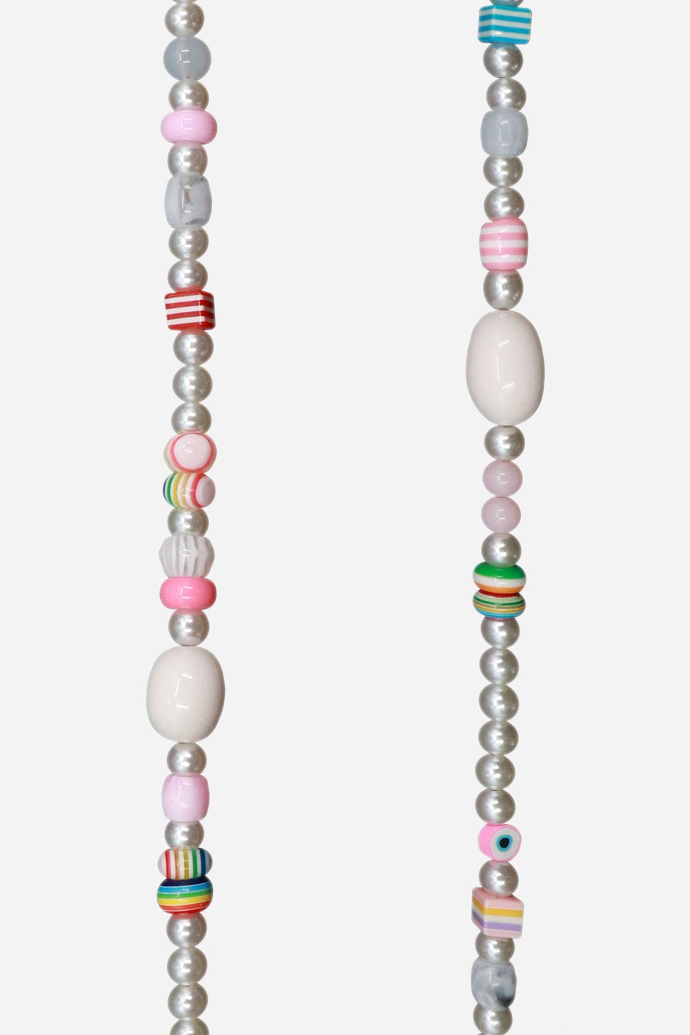 Resin phone chain LA COQUE FRANCAISE White