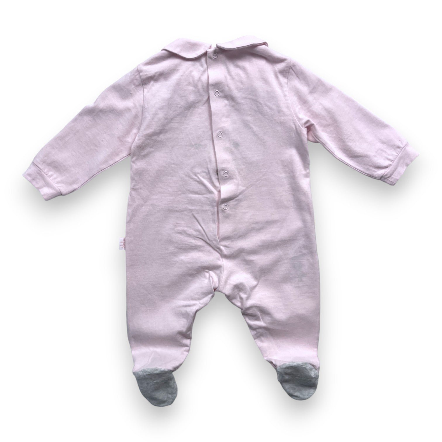 Pink Baby Pyjamas - 6 months IL GUFO - Seconde main Pink