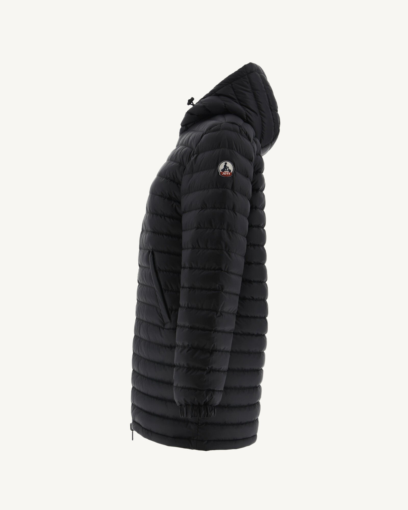 Reversible long roma puffer coat JOTT Black
