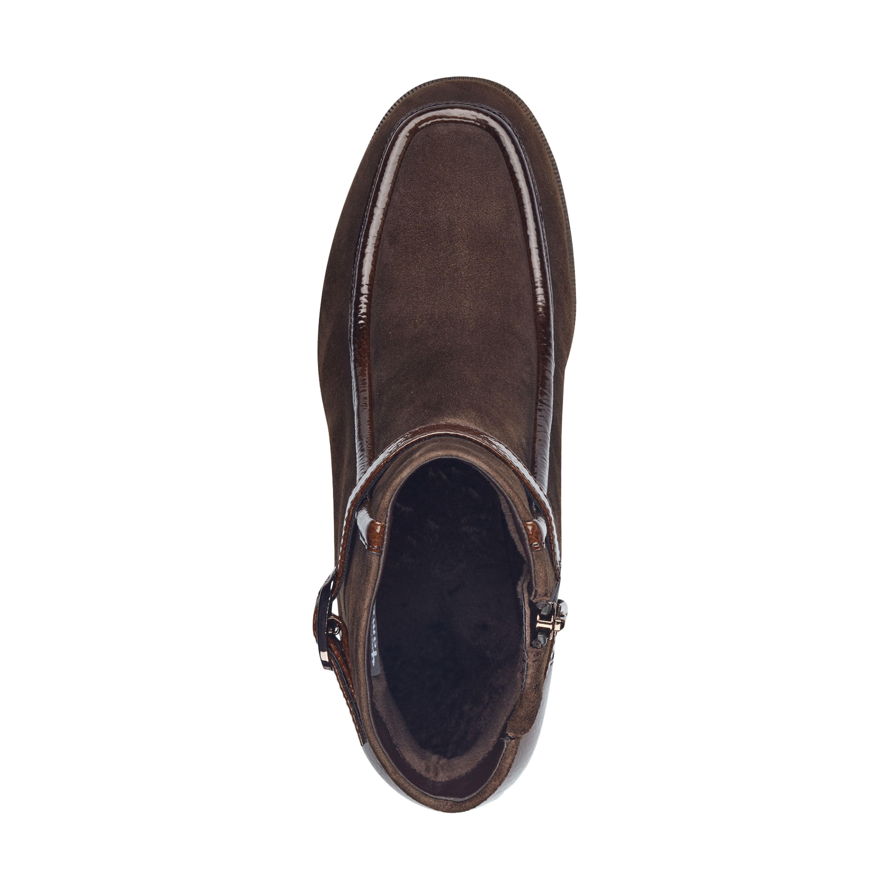 Leather ankle boots TAMARIS Black