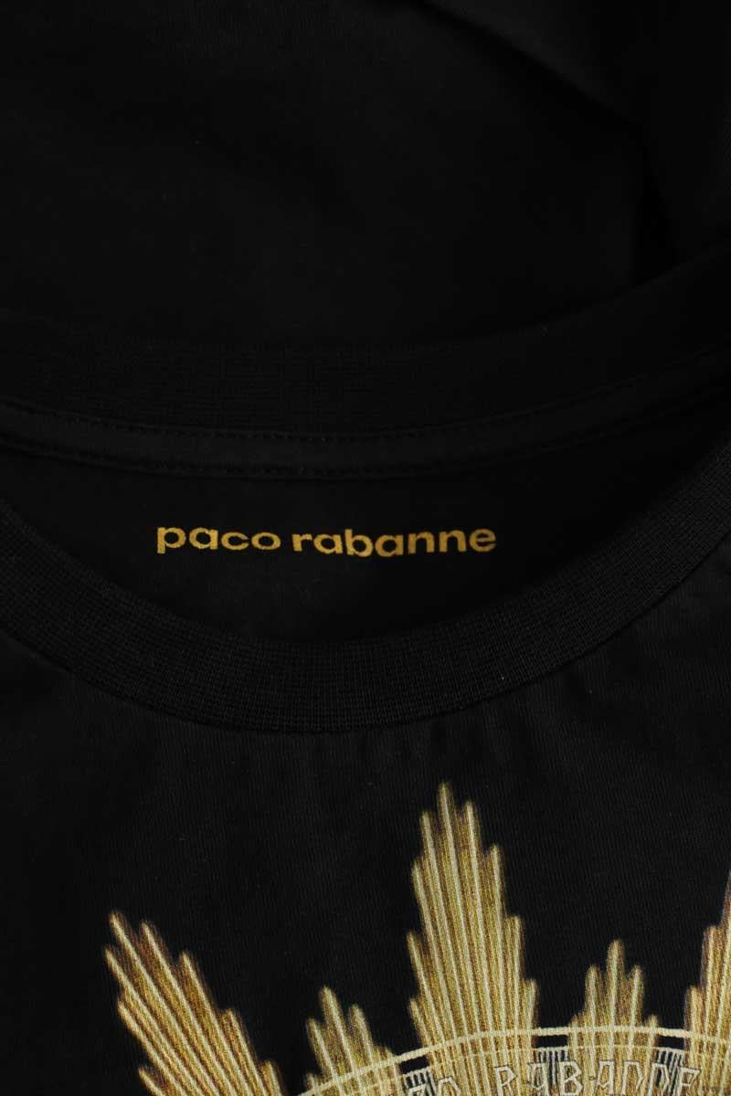 Cotton T-shirt PACO RABANNE - Seconde Main Black