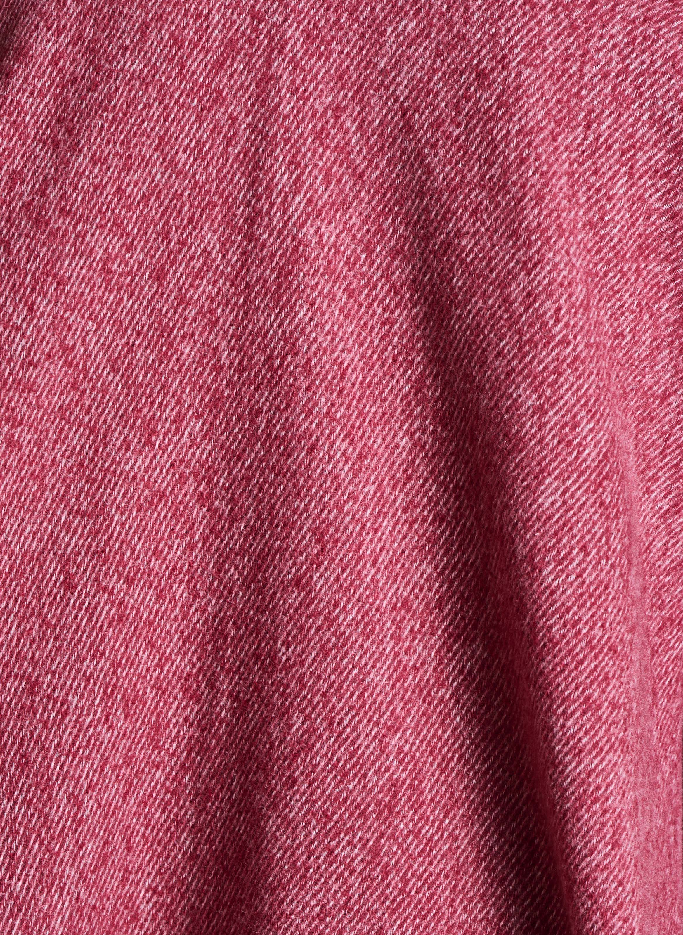 Oversize-Poncho  LA FEE MARABOUTEE Rot