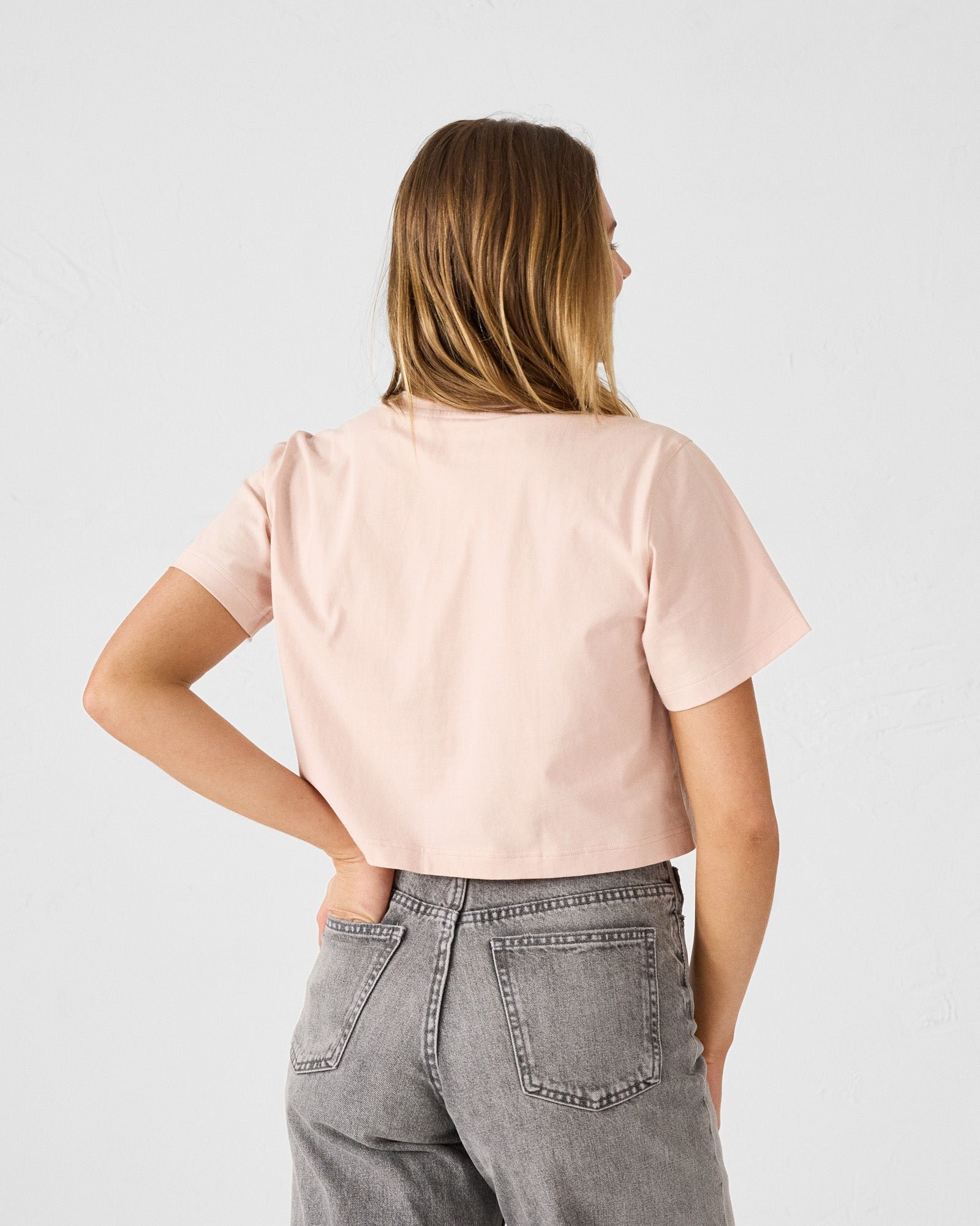 Round neck cotton t-shirt Mazu JOTT Pink