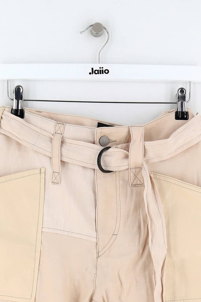 Carrot trousers ISABEL MARANT - Seconde Main Beige