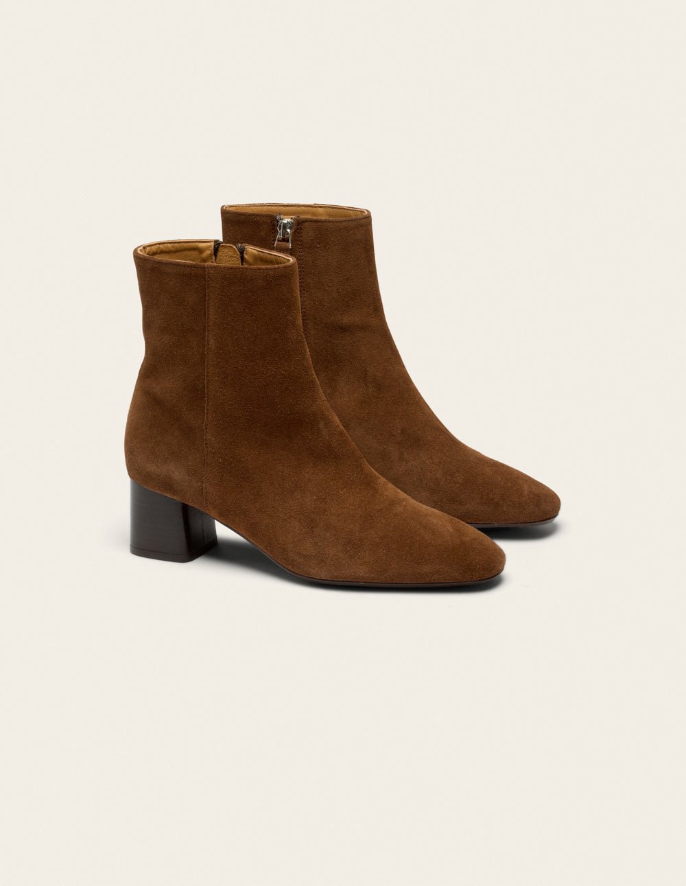 Ankle boots with heel ODAJE EX. M.MOUSTACHE Brown
