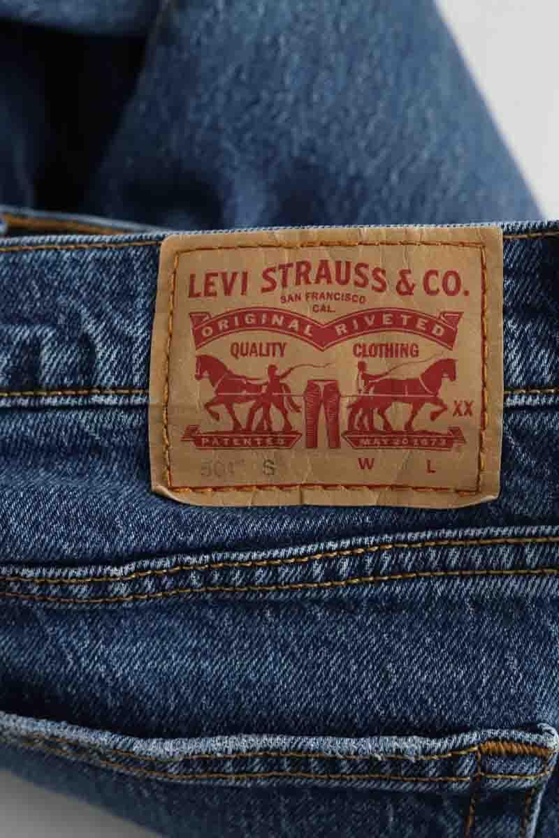 Slim fit jeans 501 LEVI'S - Seconde main Blue