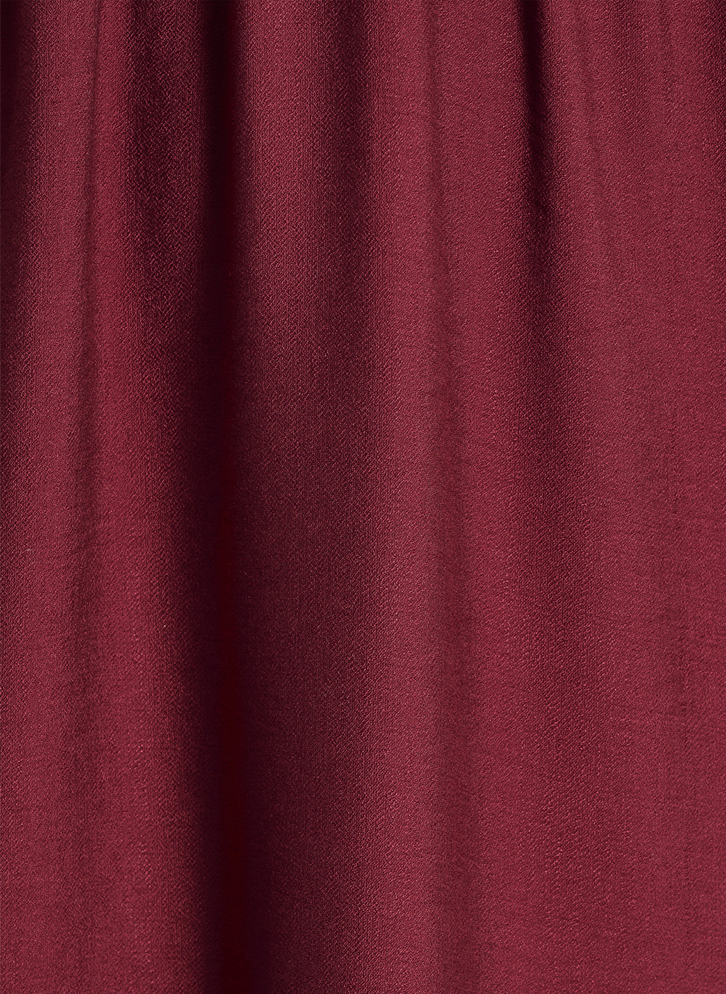 Robe longue col rond LA FEE MARABOUTEE Marron