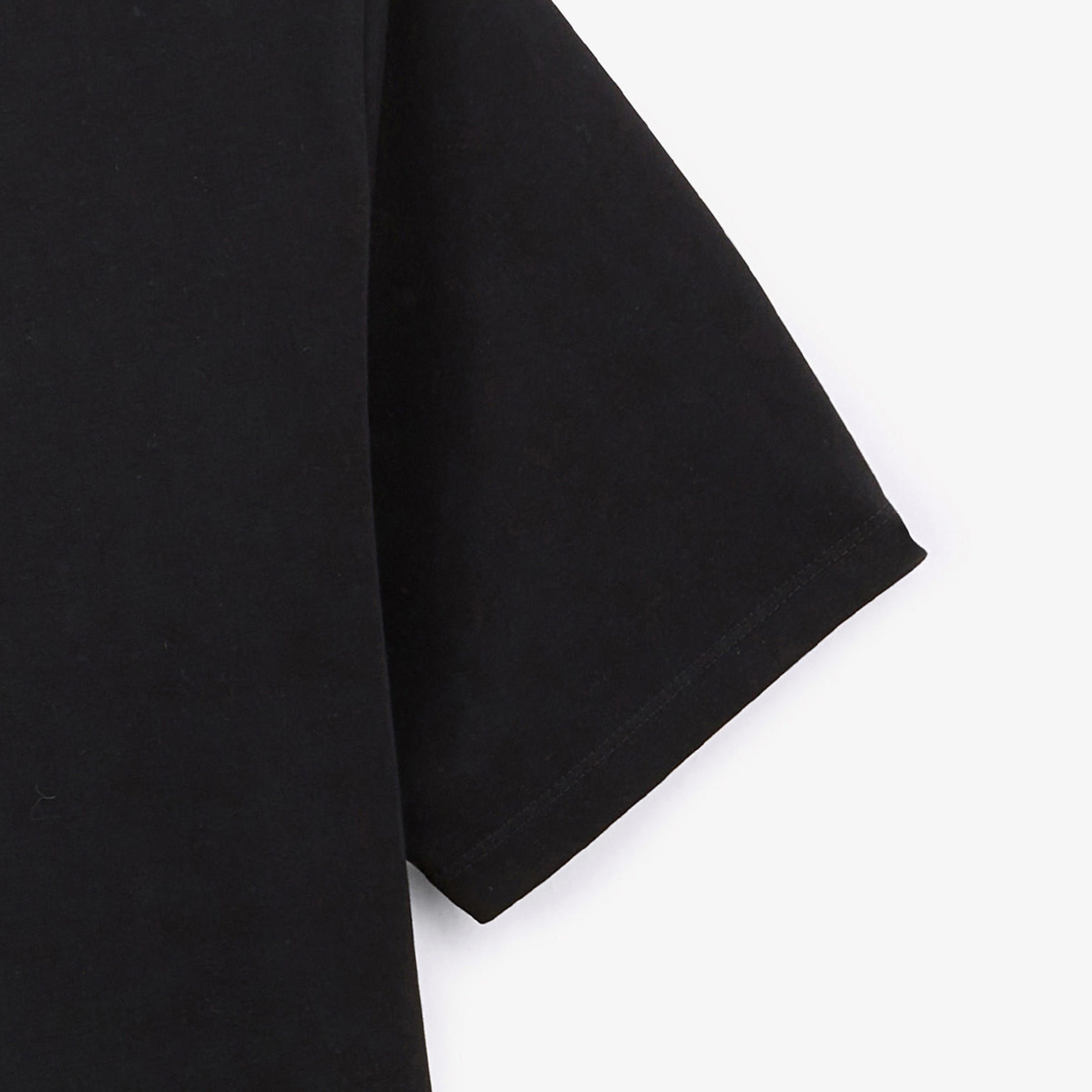 Short-sleeved cotton T-shirt SERGE BLANCO Black