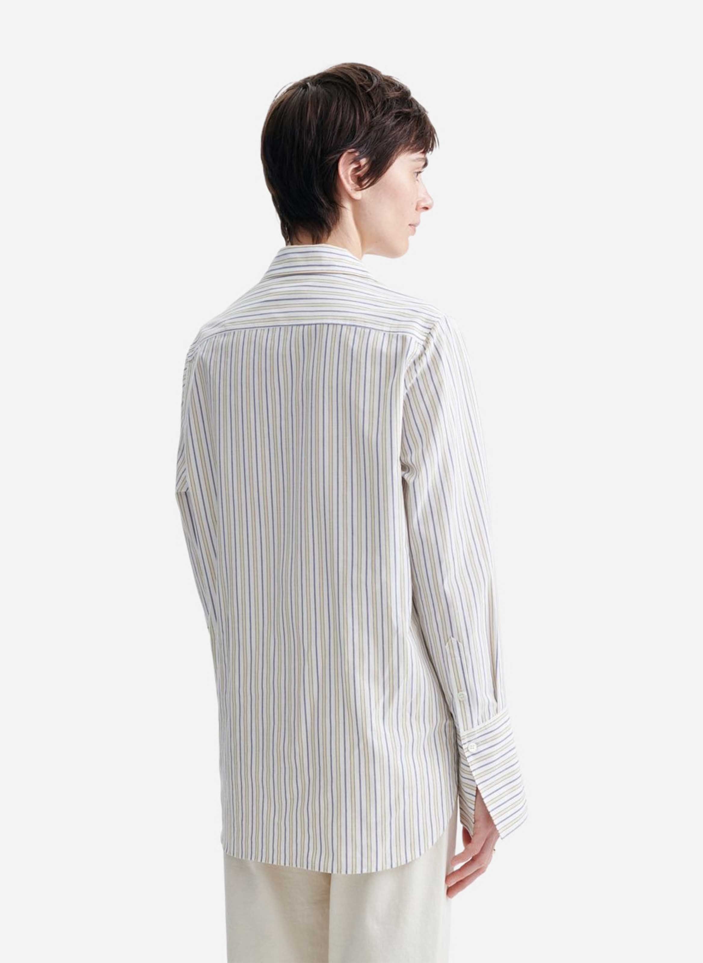 Chemise col classique en coton VANESSA BRUNO Multicolore