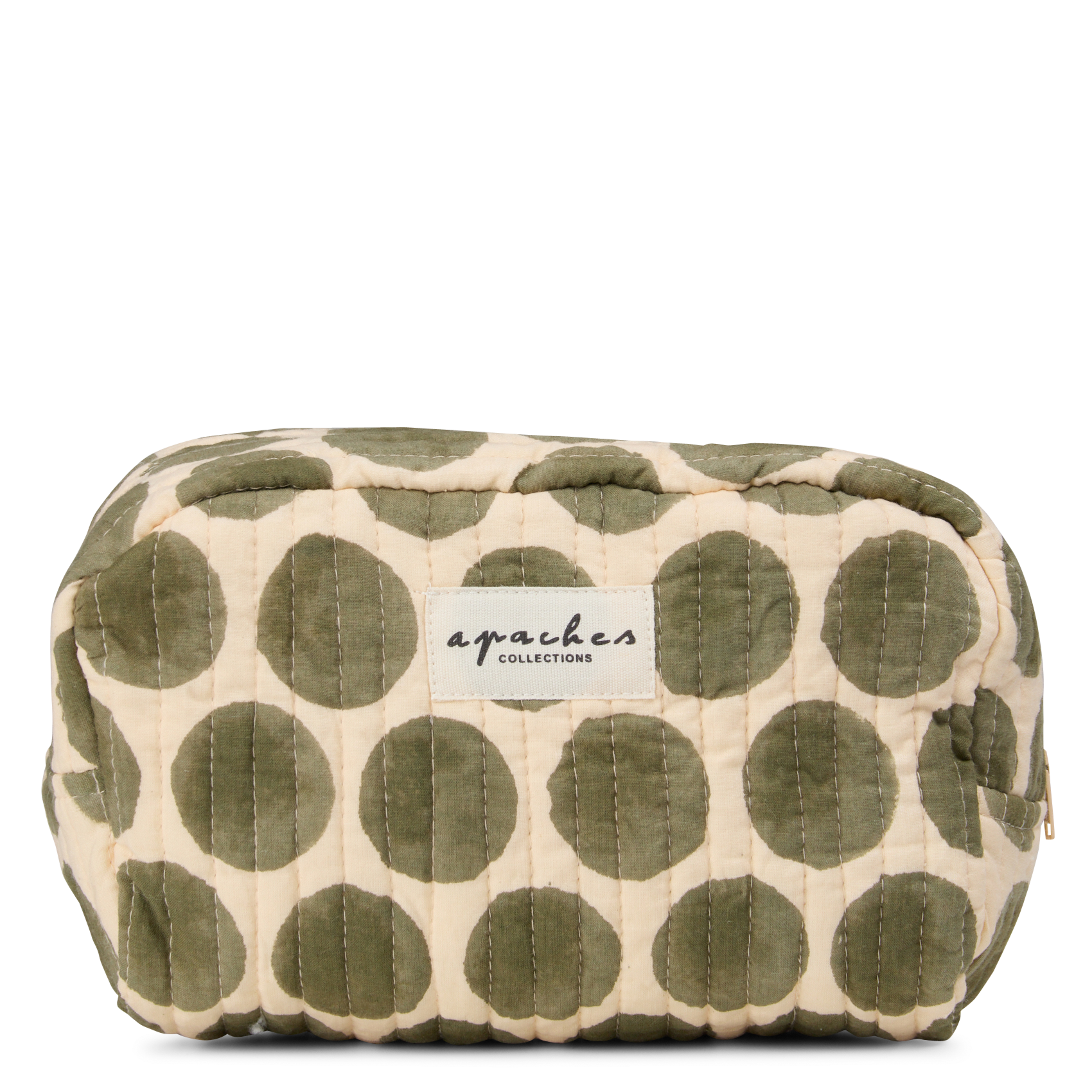 Trousse de toilette matelassée APACHES COLLECTIONS Vert