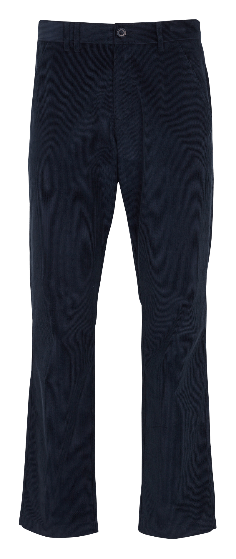 Gerade geschnittene Hose aus gerippter Baumwolle FARAH Blau