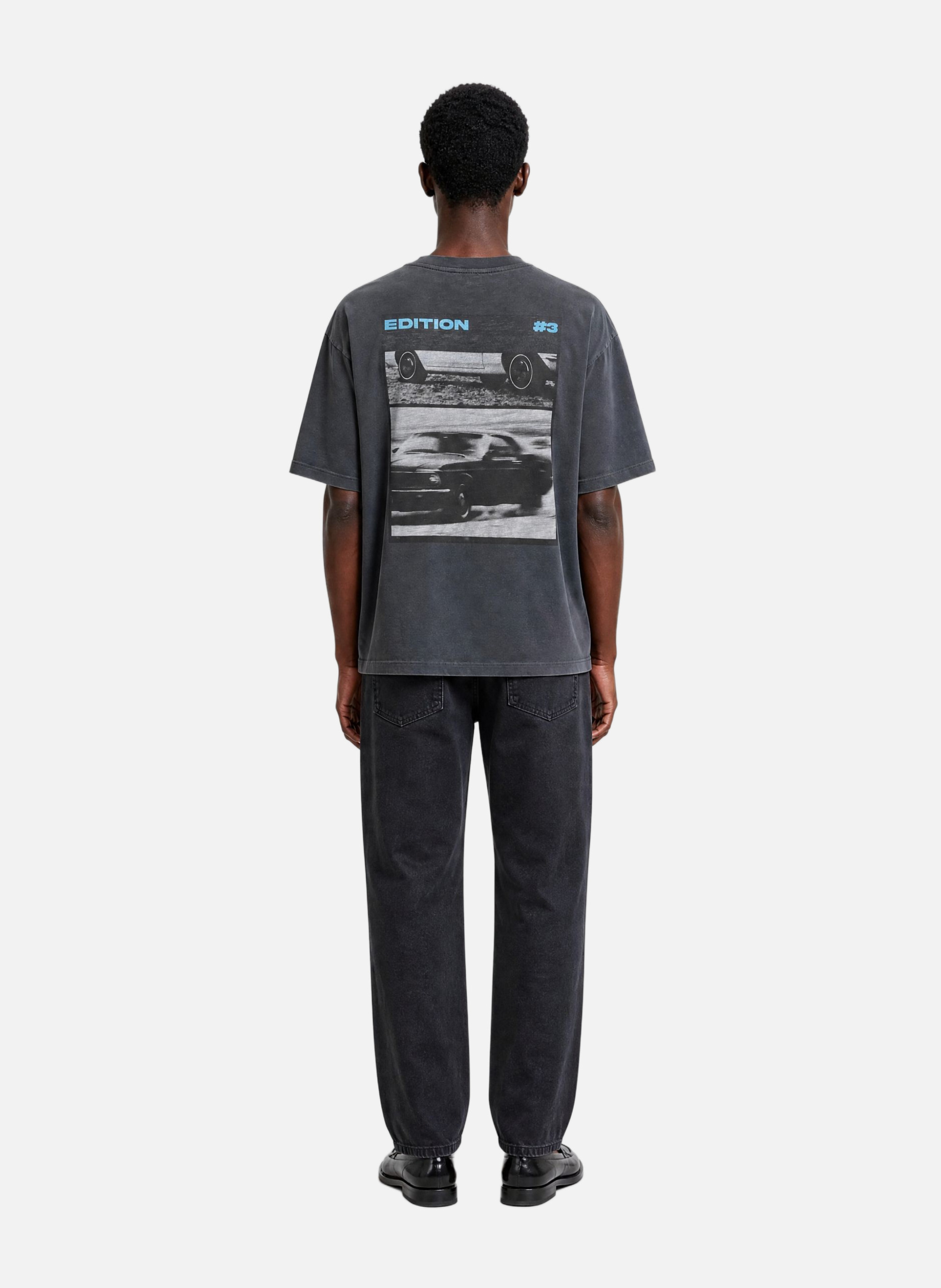 Car Graphic T-shirt THE KOOPLES Black