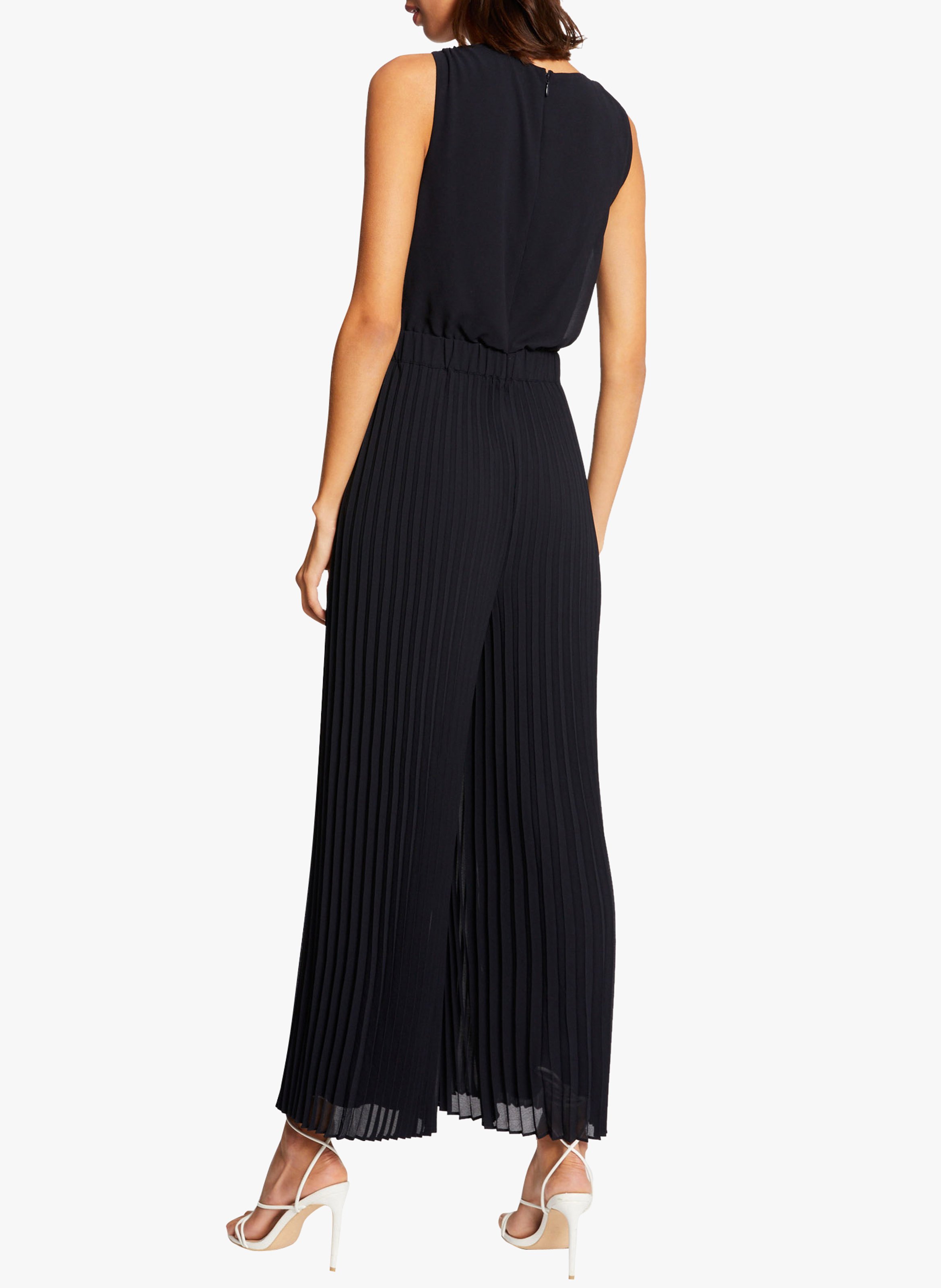 Jumpsuit mit V-Ausschnitt MORGAN Blau