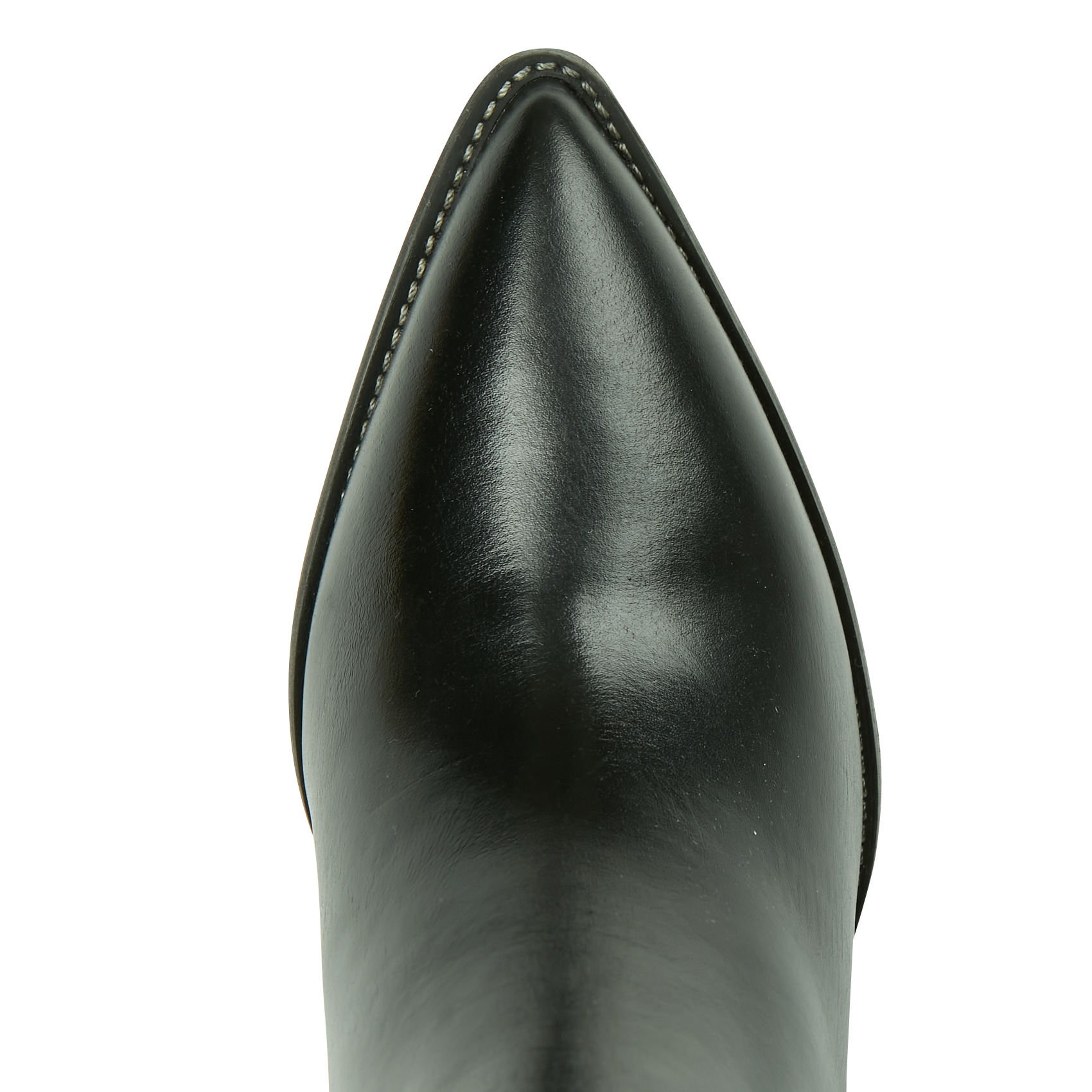 Leather mid-calf boots JONAK Black