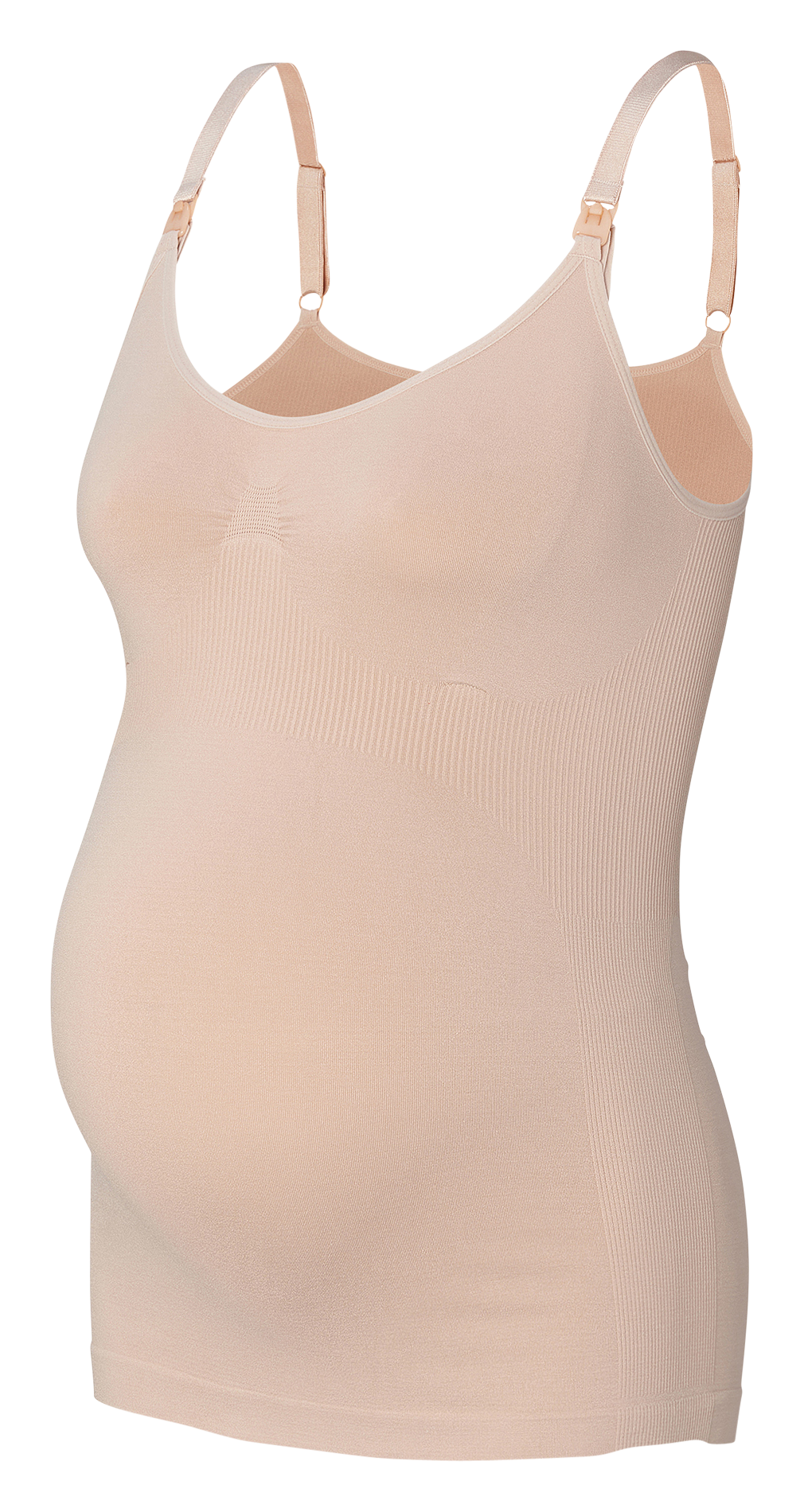 Seamless nursing tank top NOPPIES Beige