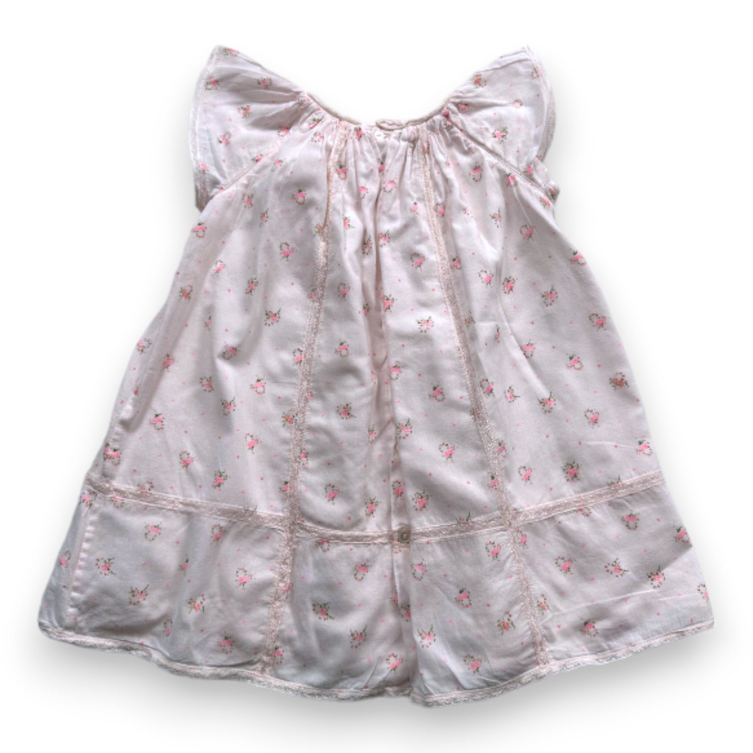 Pink baby dress - 18 months BONPOINT - Seconde Main Pink