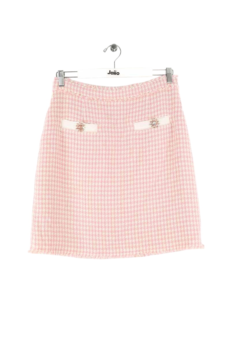 Cotton skirt LK BENNETT - Seconde Main Pink