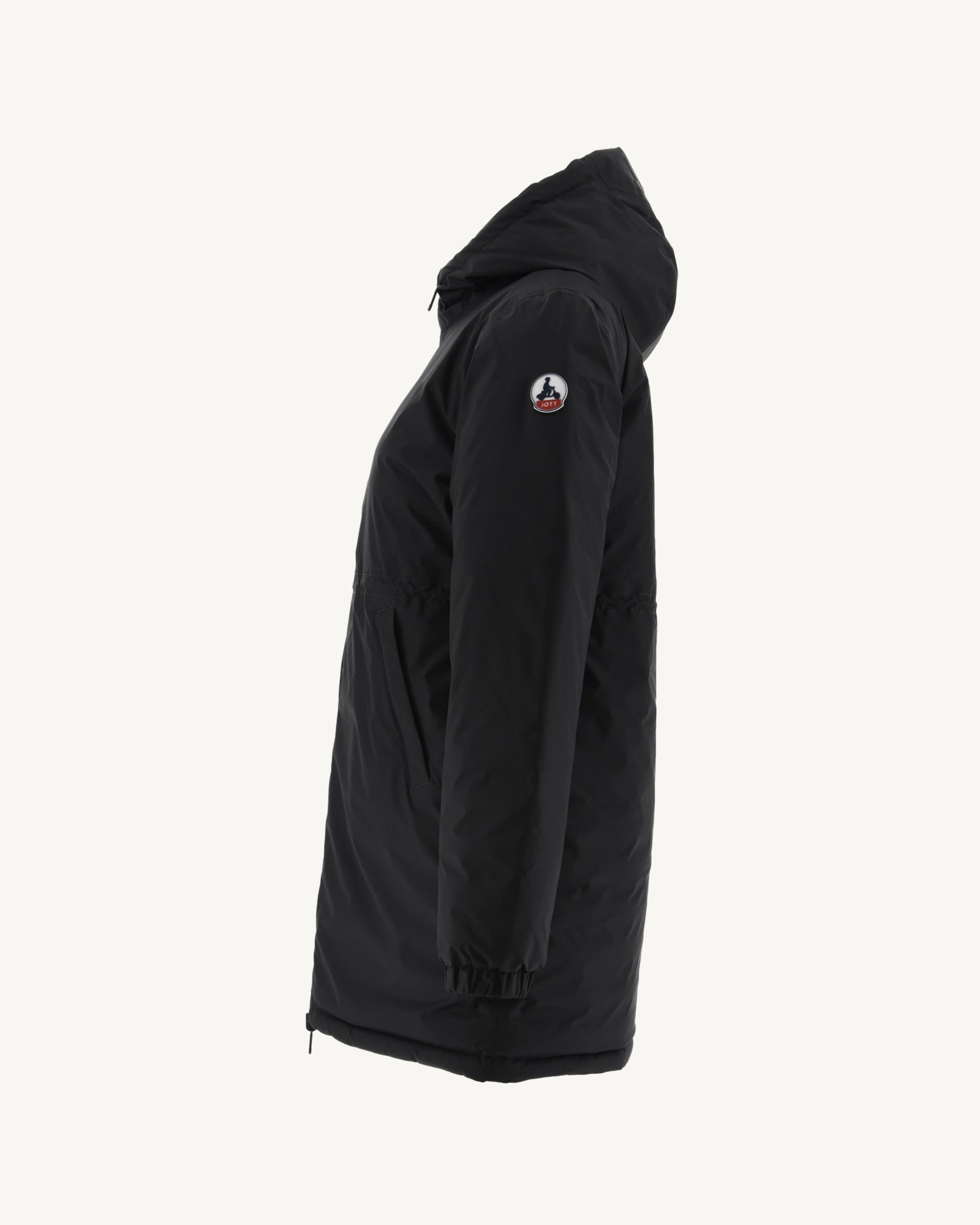 Reversible long roma puffer coat JOTT Black