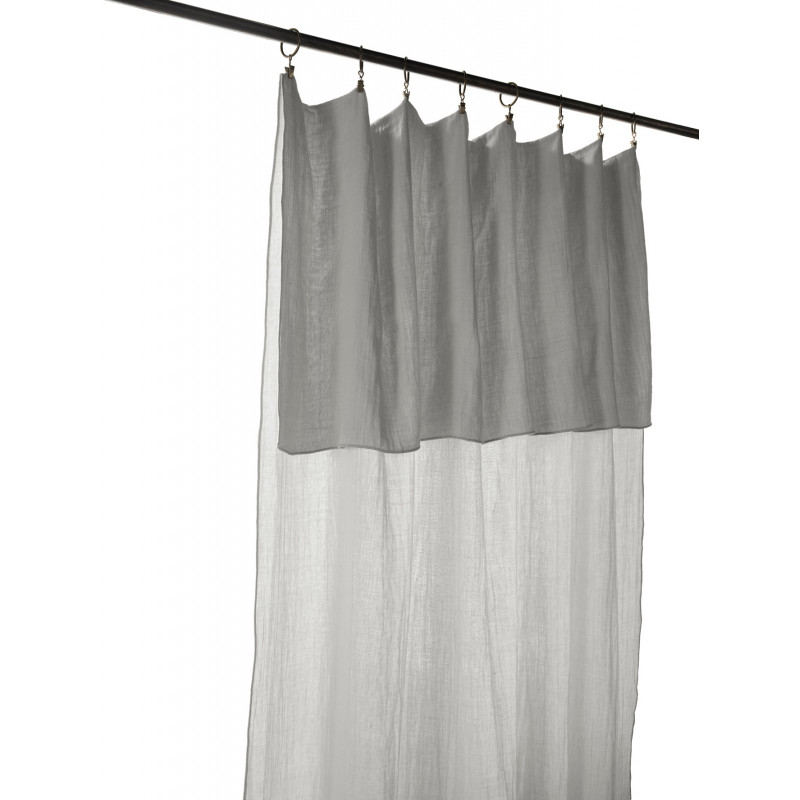 Blackout and Thermal Curtains L'EFFET PAPILLON Grey