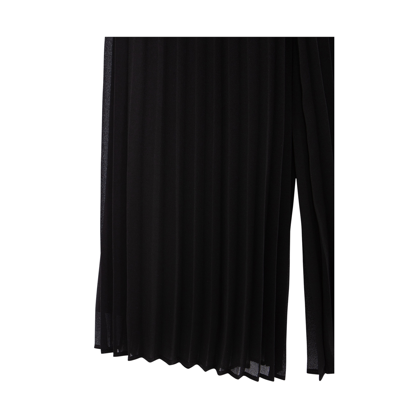 Pantalon large en voile plissée IKKS JUNIOR Noir