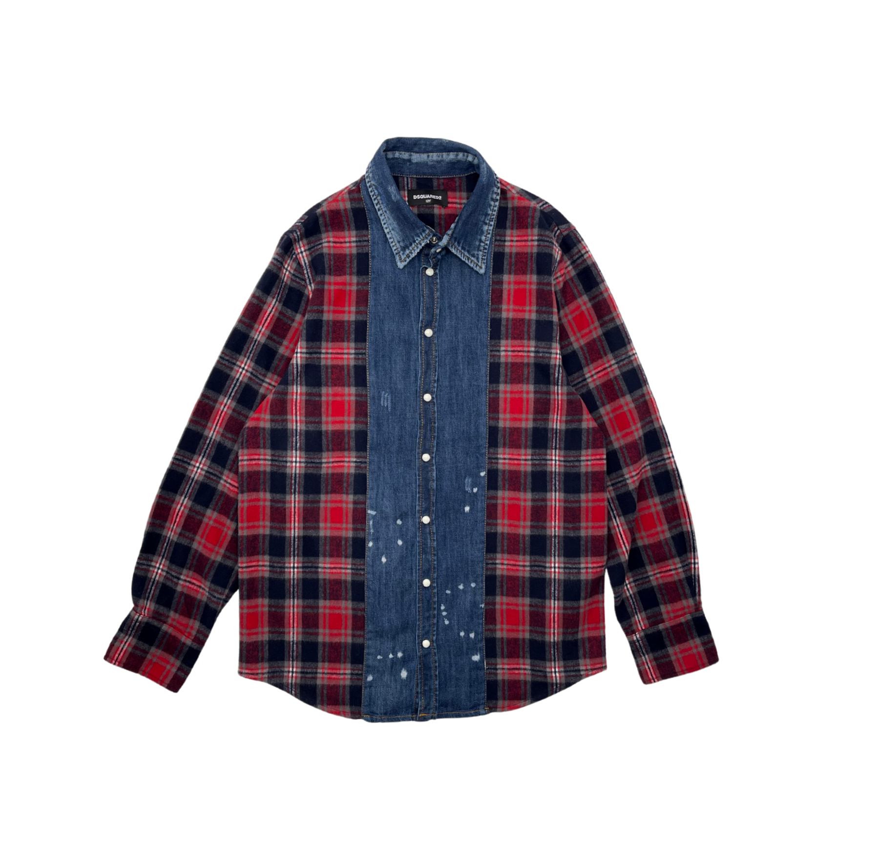Red children's shirt - 12 years DSQUARED - Seconde Main Red