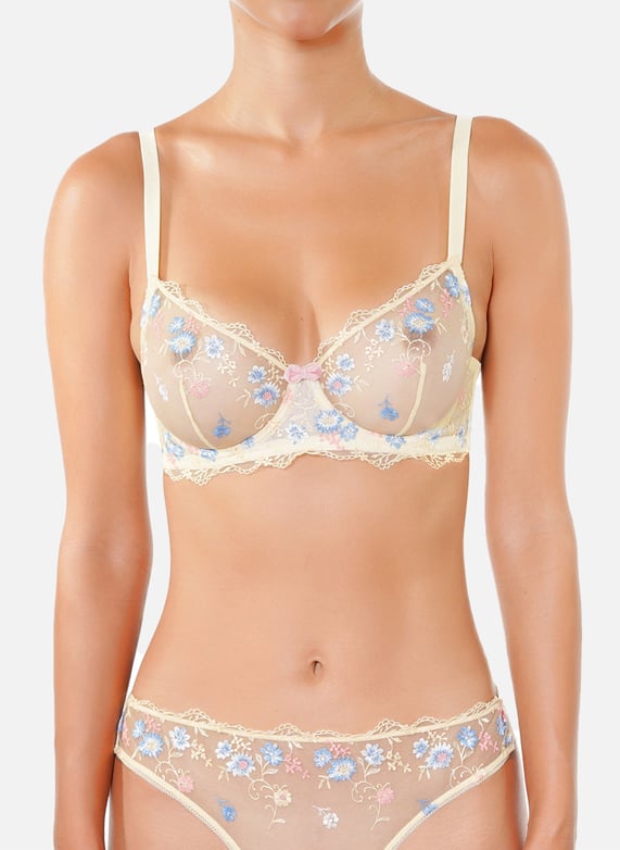 Underwired bra | Yellow by HUIT Underwired bra Yellow