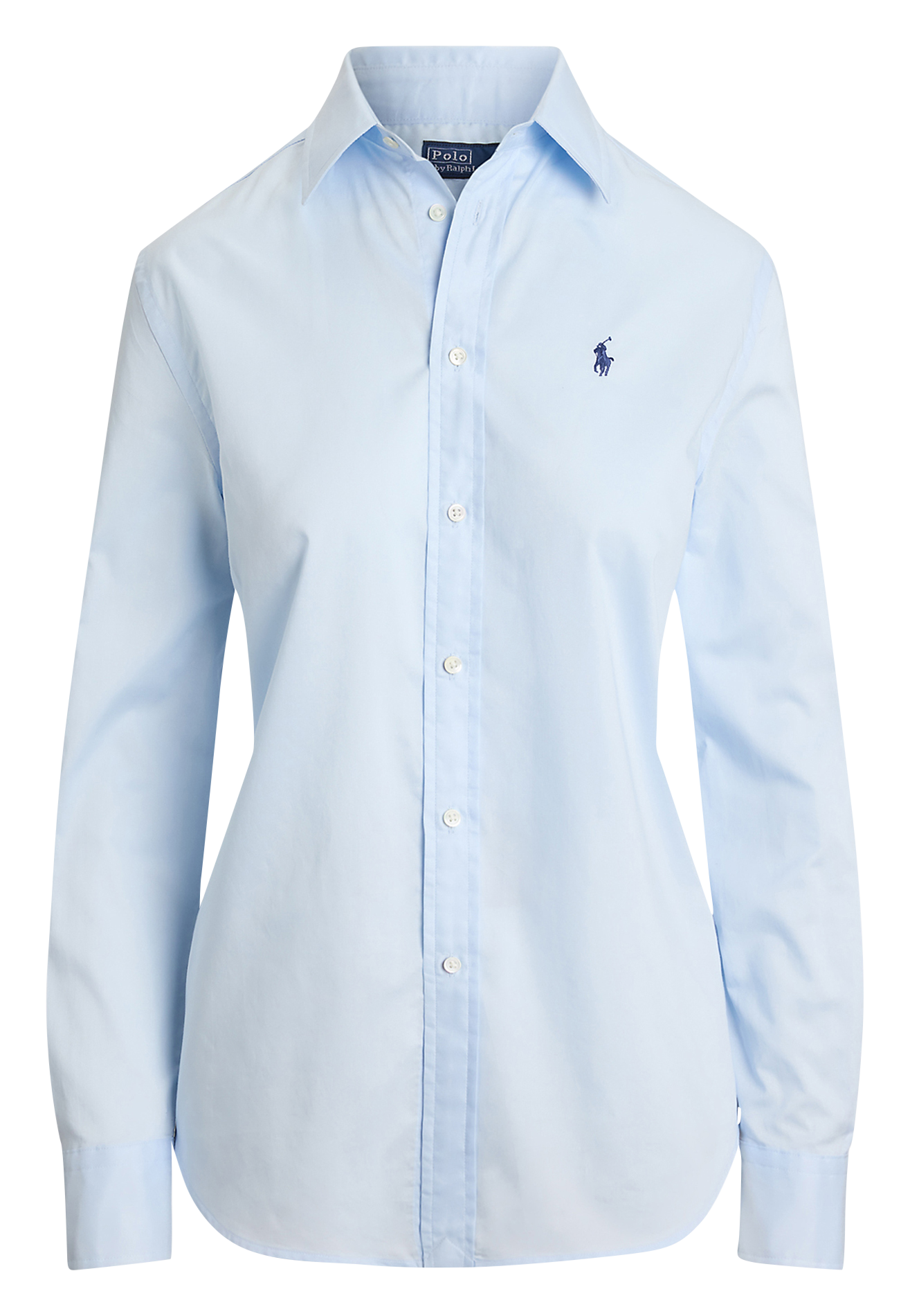 Chemise col classique en coton POLO RALPH LAUREN Bleu