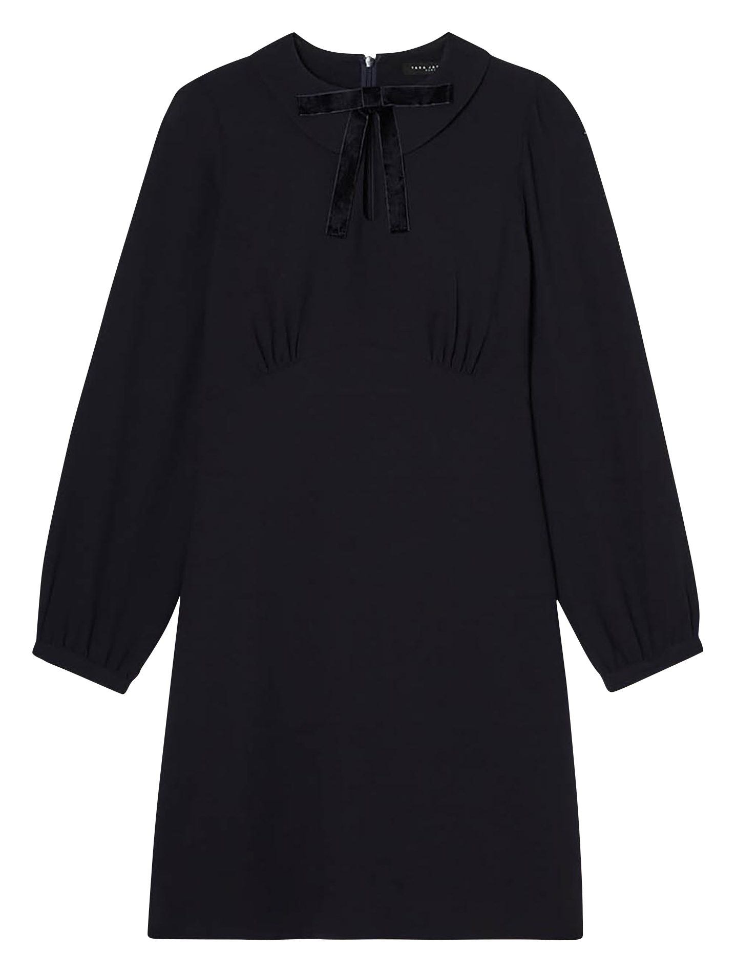 Abito corto scollo tondo TARA JARMON Blu