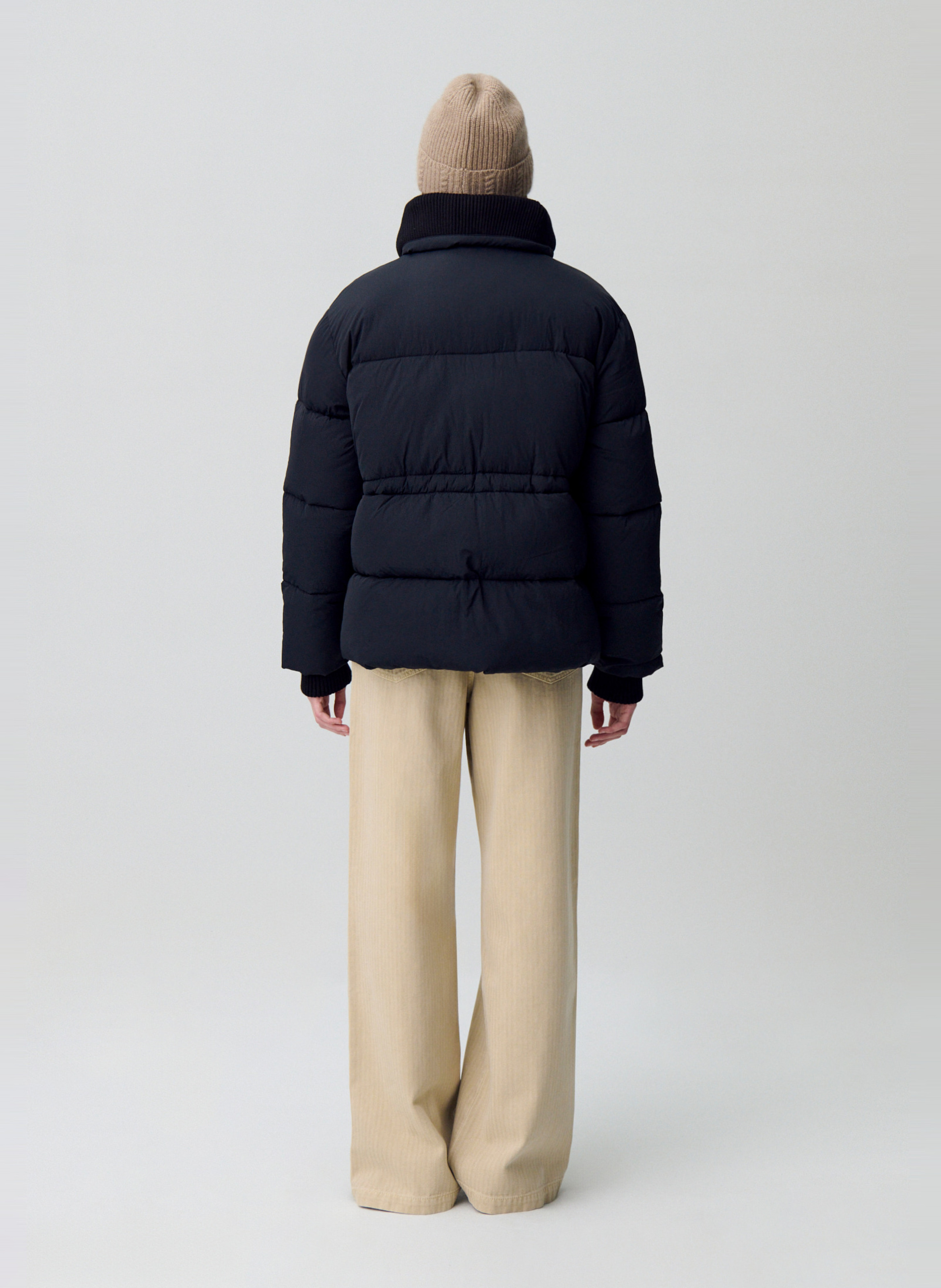 Doudoune oversize col montant CLAUDIE PIERLOT Noir