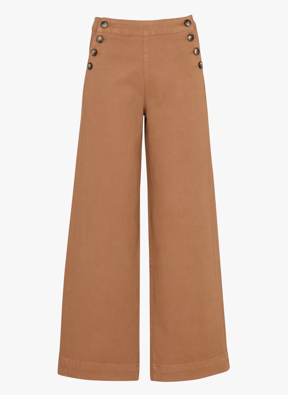 Cotton-blend chinos | Beige by SUD EXPRESS Cotton-blend chinos Beige