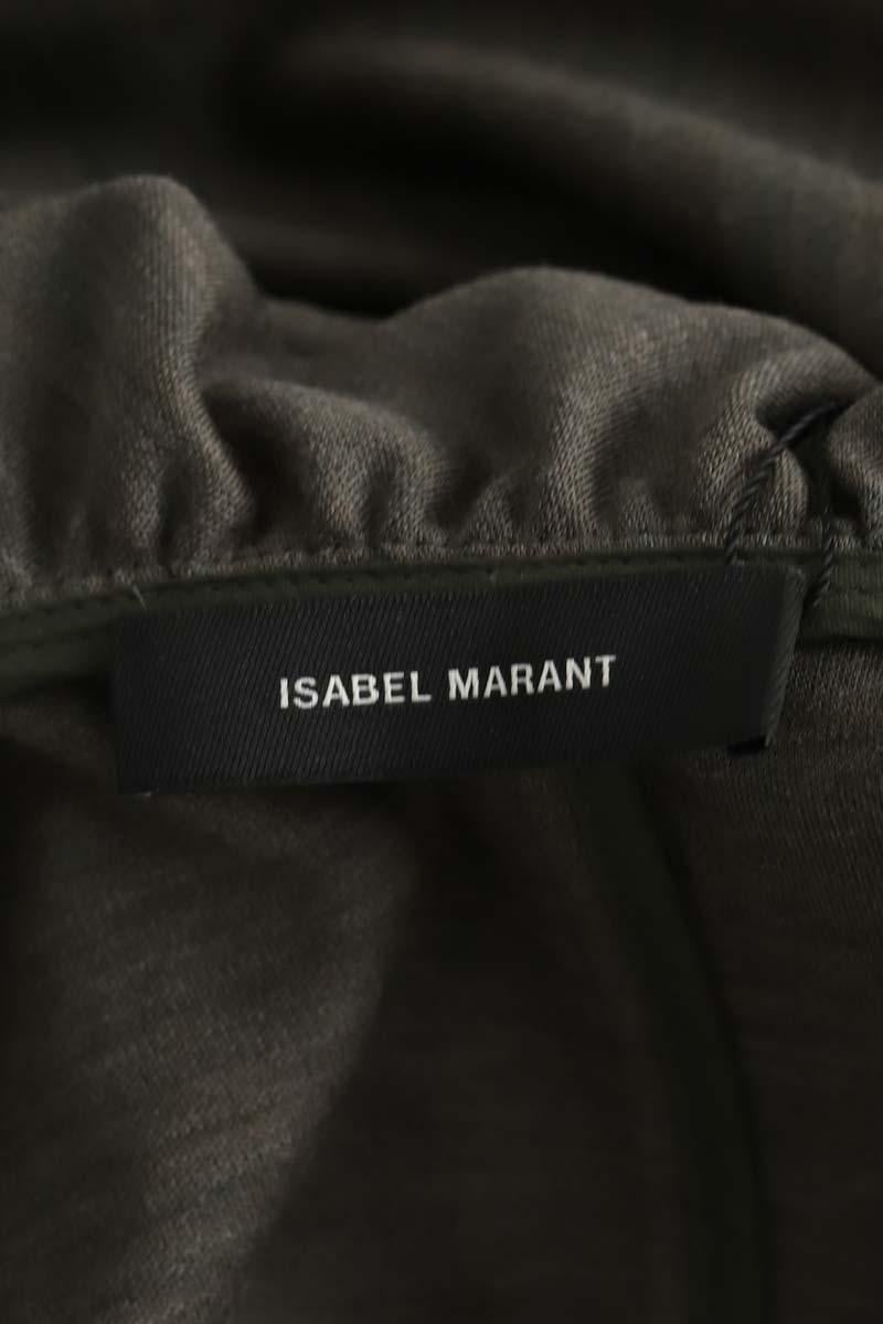 V-neck dress ISABEL MARANT - Seconde Main Khaki